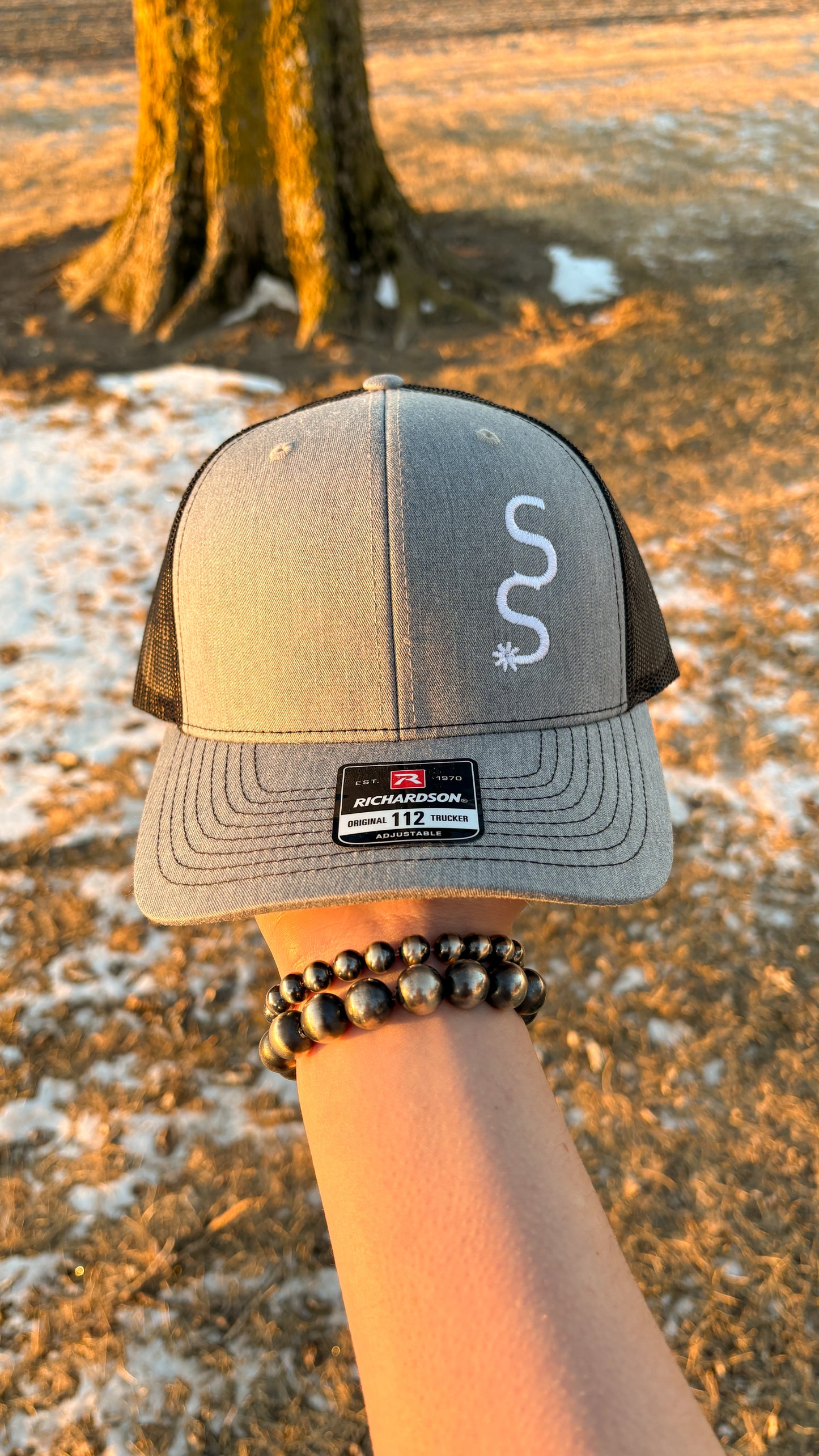 BRAND HAT - RICHARDSON 112 GRAY/BLACK
