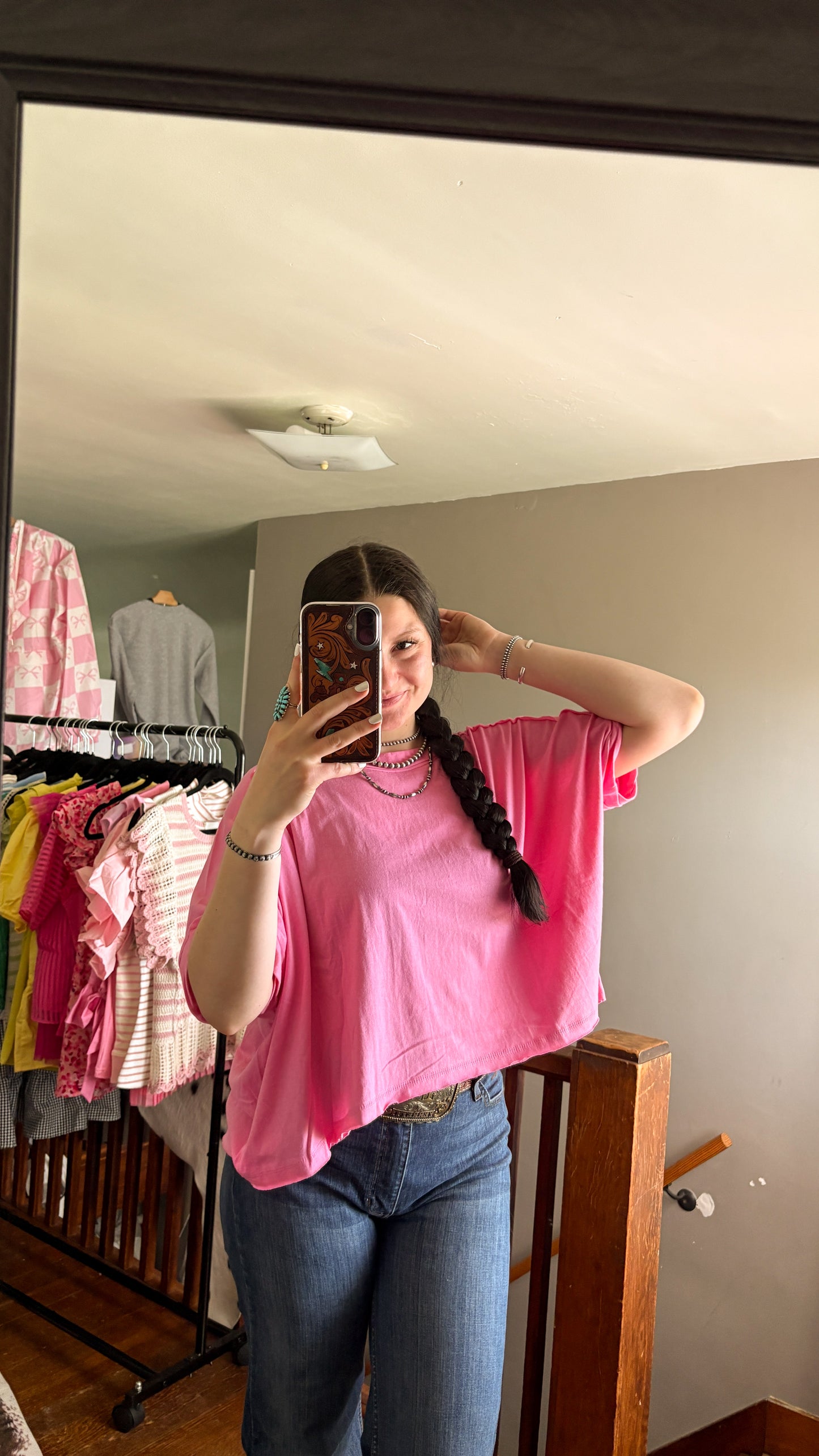 PINK LIGHTWEIGHT TEE
