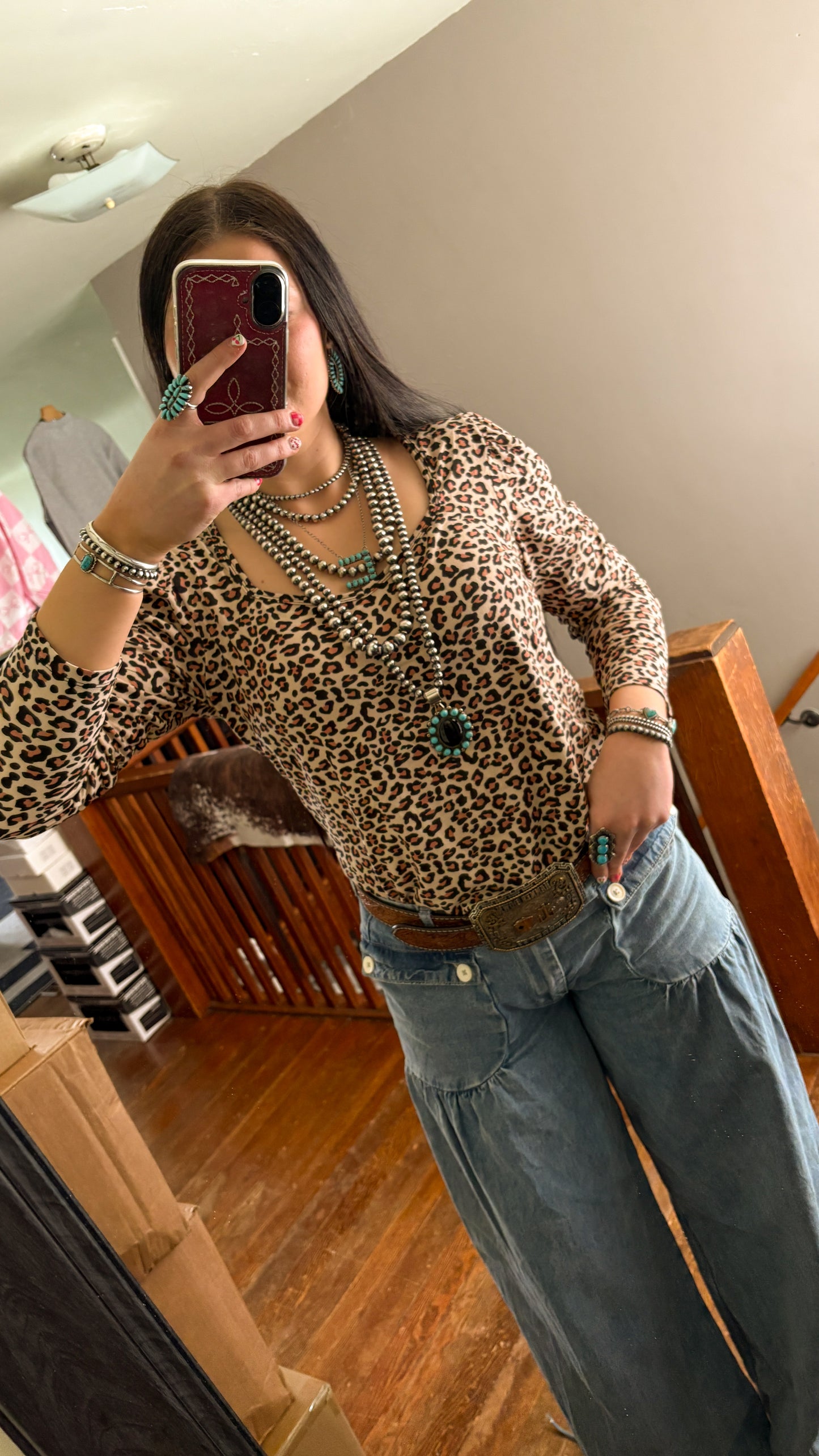 CHEETAH BUBBLE TOP