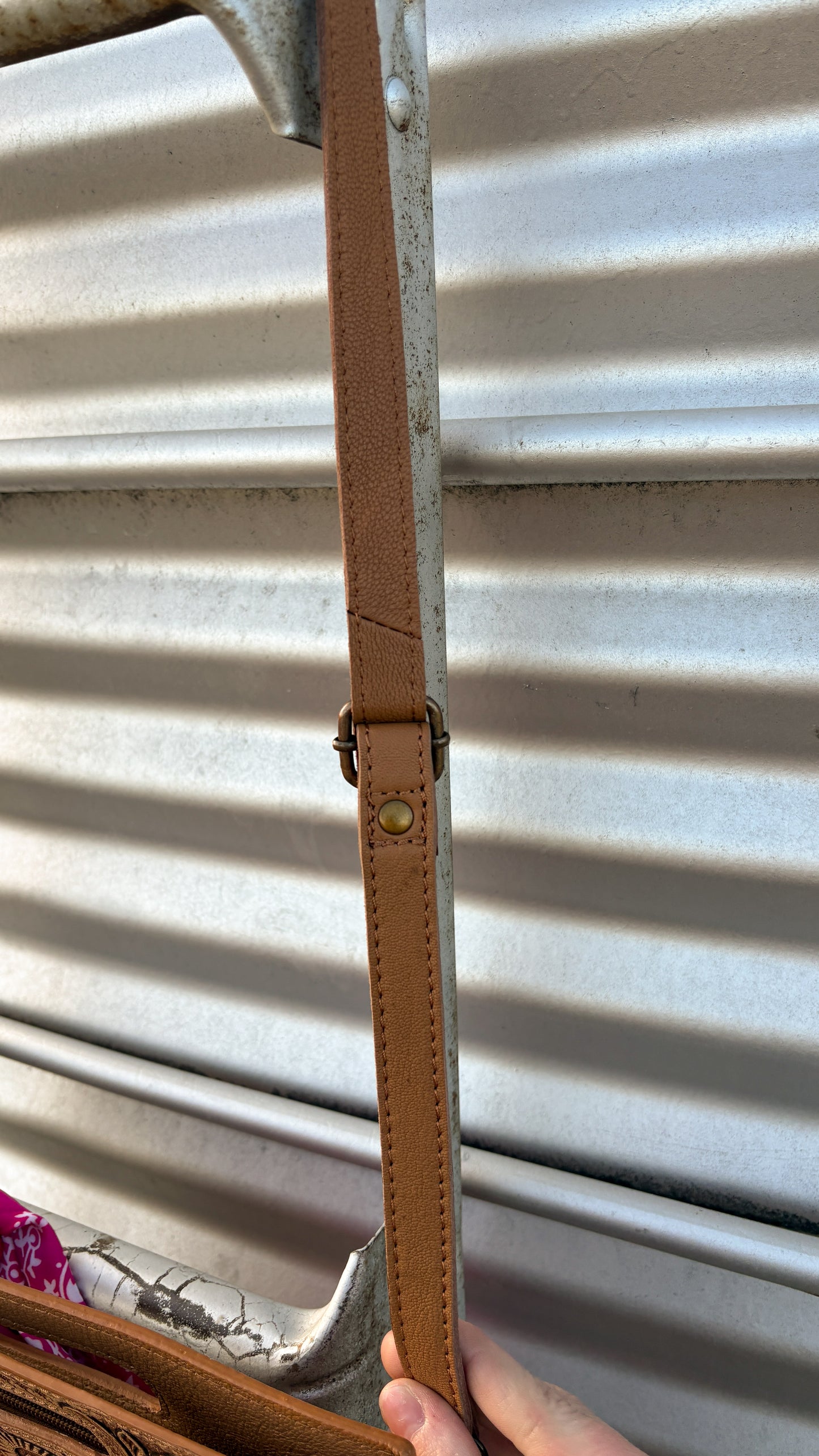 UPCYCLED LV CROSSBODY BAG - #19