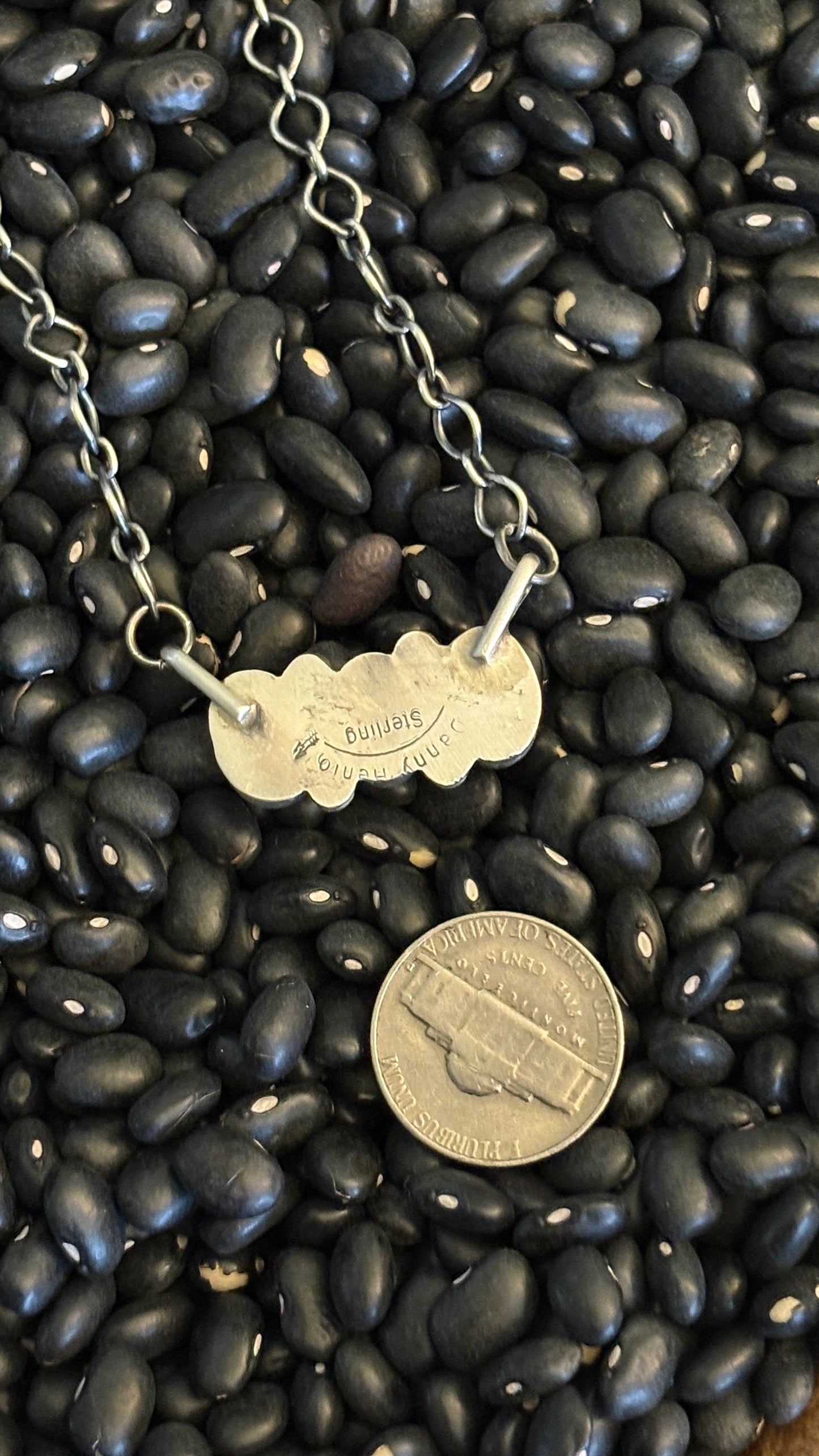 3 STONE PALOMINO NECKLACE