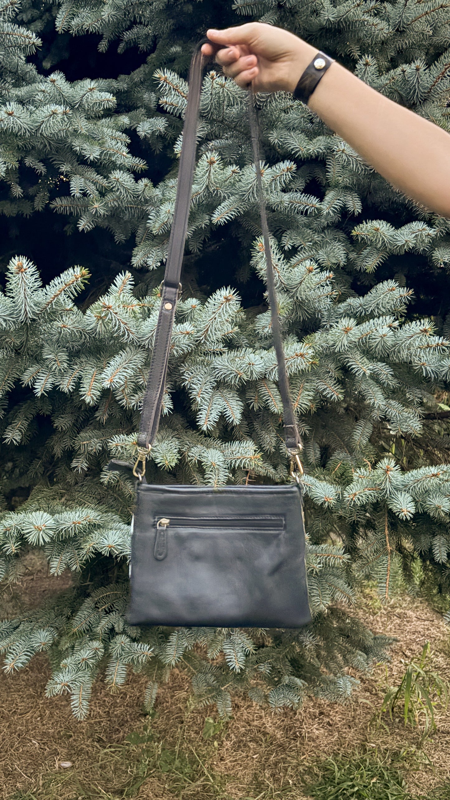 UPCYCLED LV CROSSBODY BAG - STYLE 19