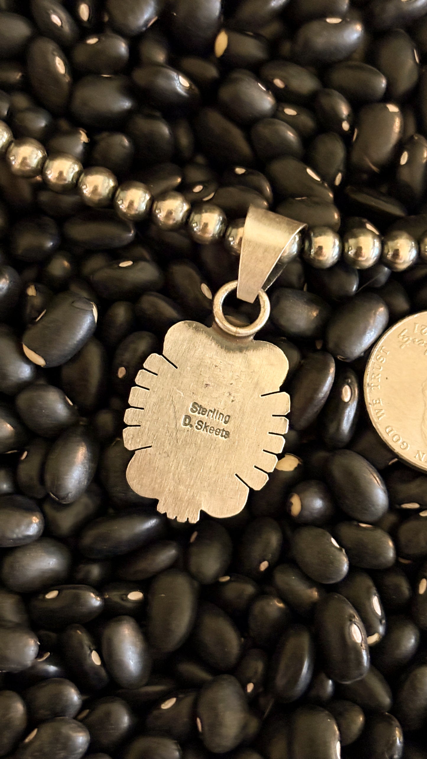 TURQUOISE PENDANT BY DAVE SKEETS