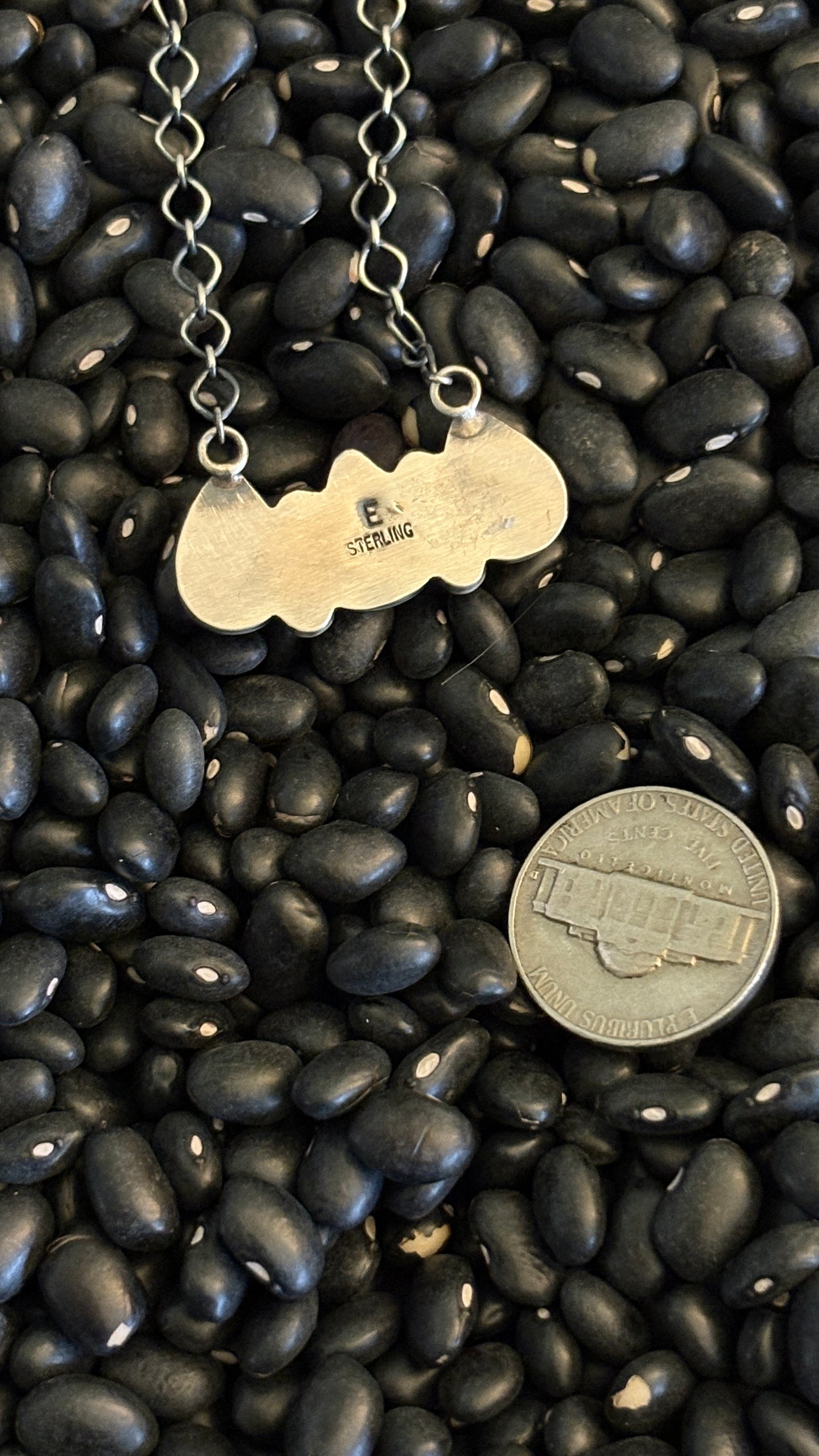 3 STONE MULTI STONE NECKLACE