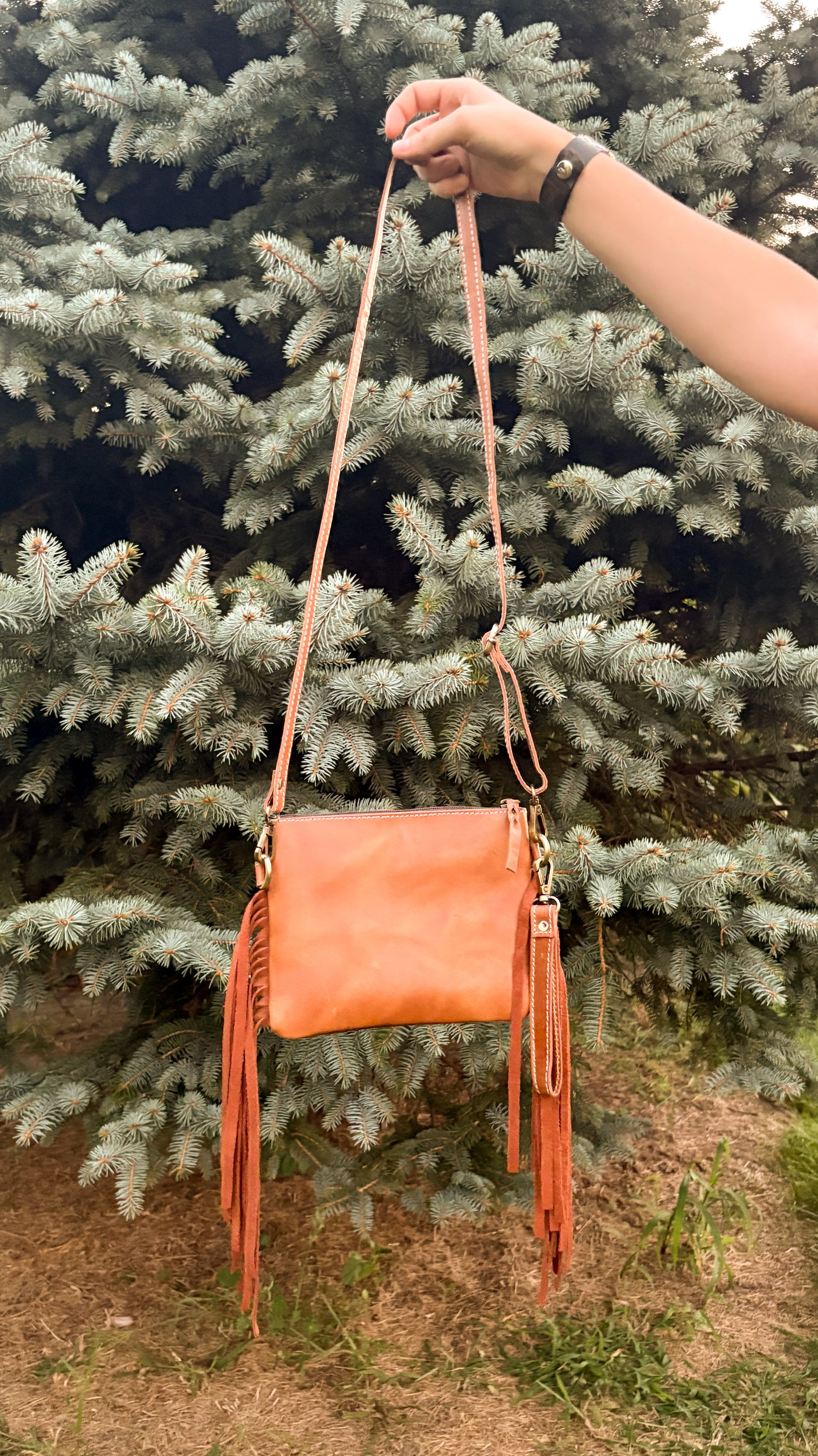 UPCYCLED LV CROSSBODY BAG - STYLE 12