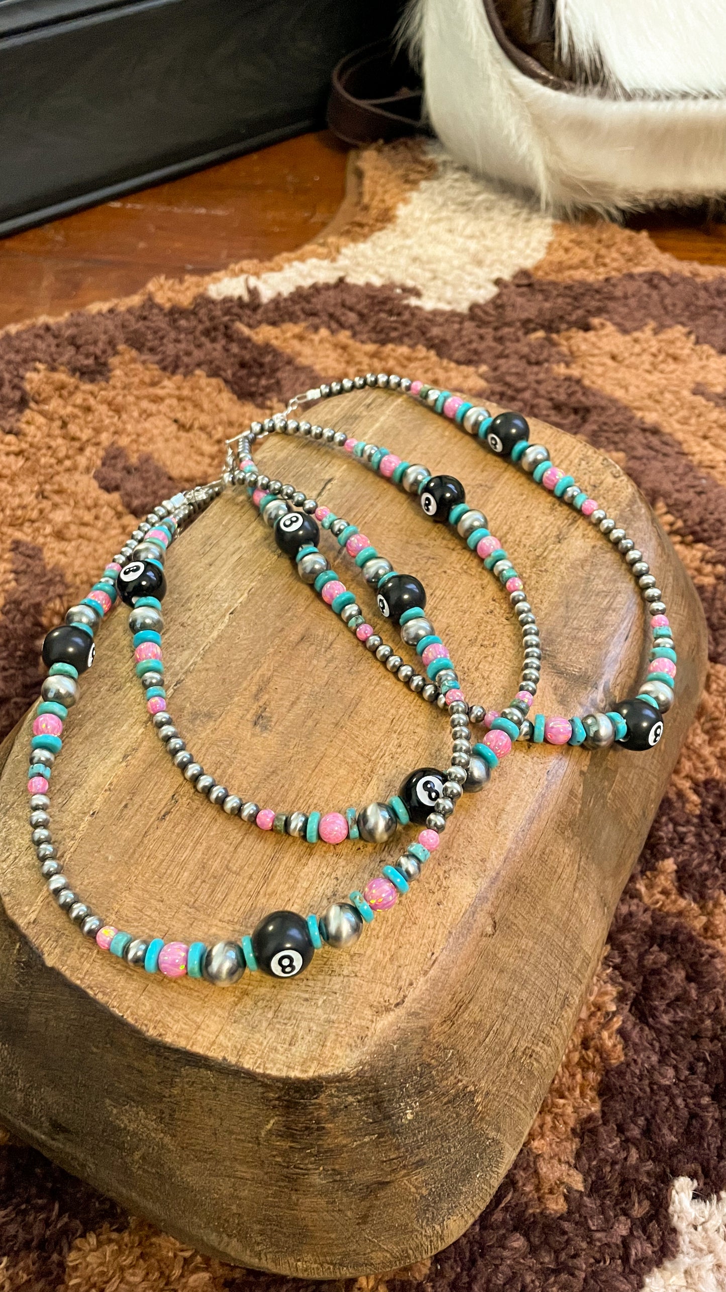 CRAZY 8s NECKLACE - MADE TO ORDER