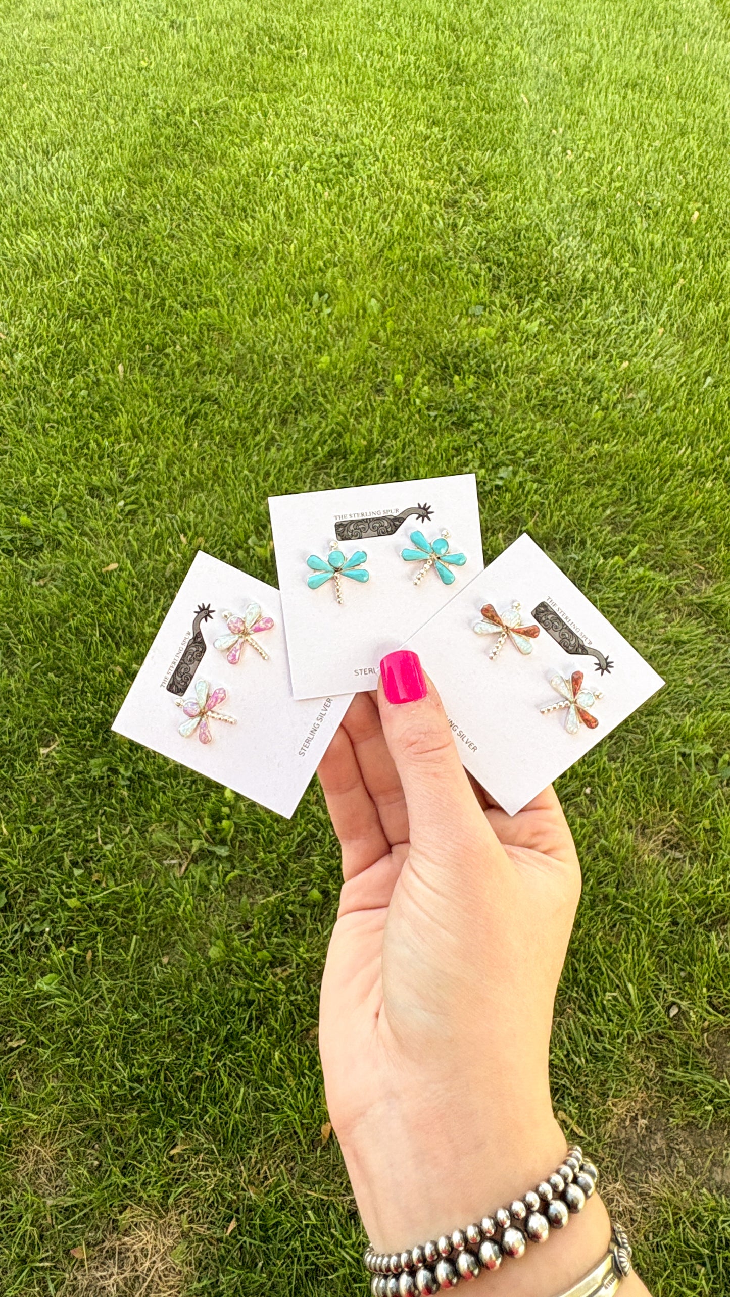 DRAGONFLY STUDS BY SWAIN CHARLIE