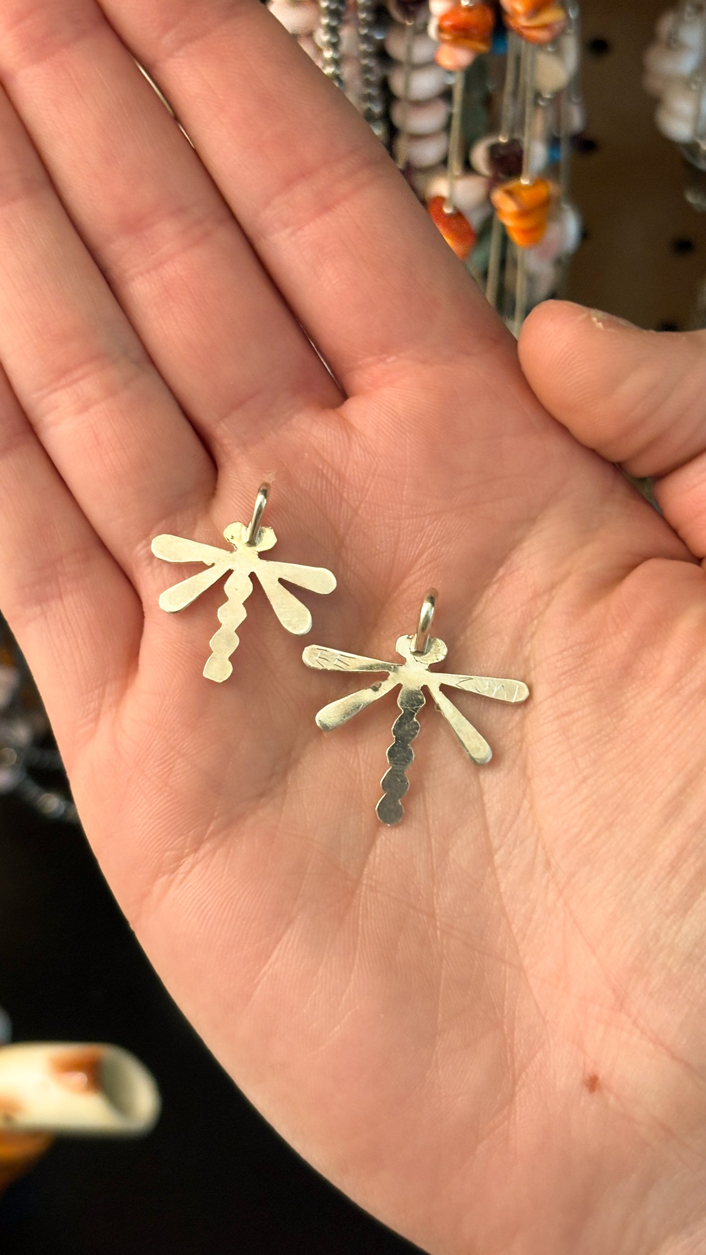 ZUNI TURQUOISE DRAGONFLY PENDANT
