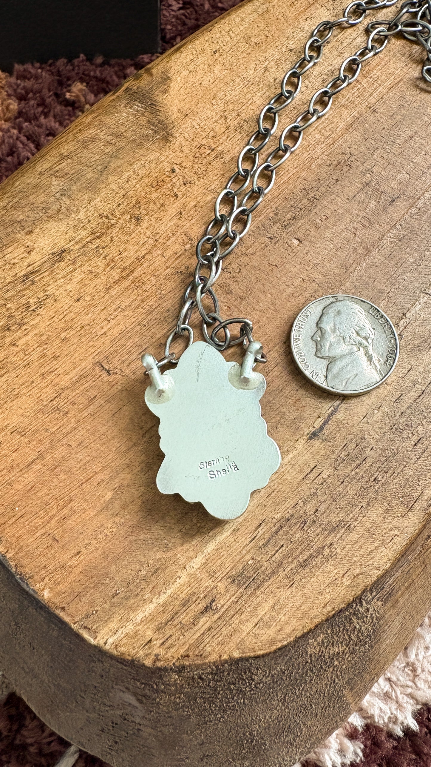 TURQUOISE MINI CLUSTER NECKLACE SHEILA BECENTI