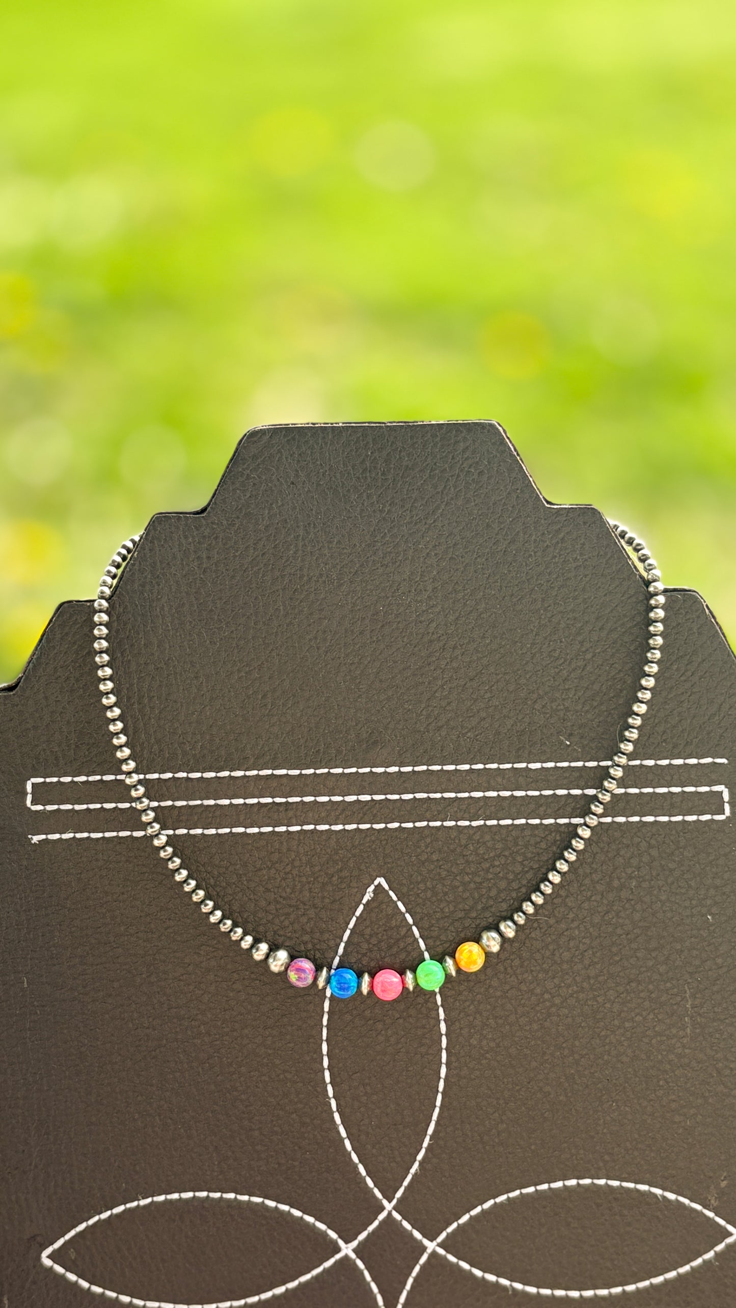 NEON OPAL CHOKER - MADE TO ORDER