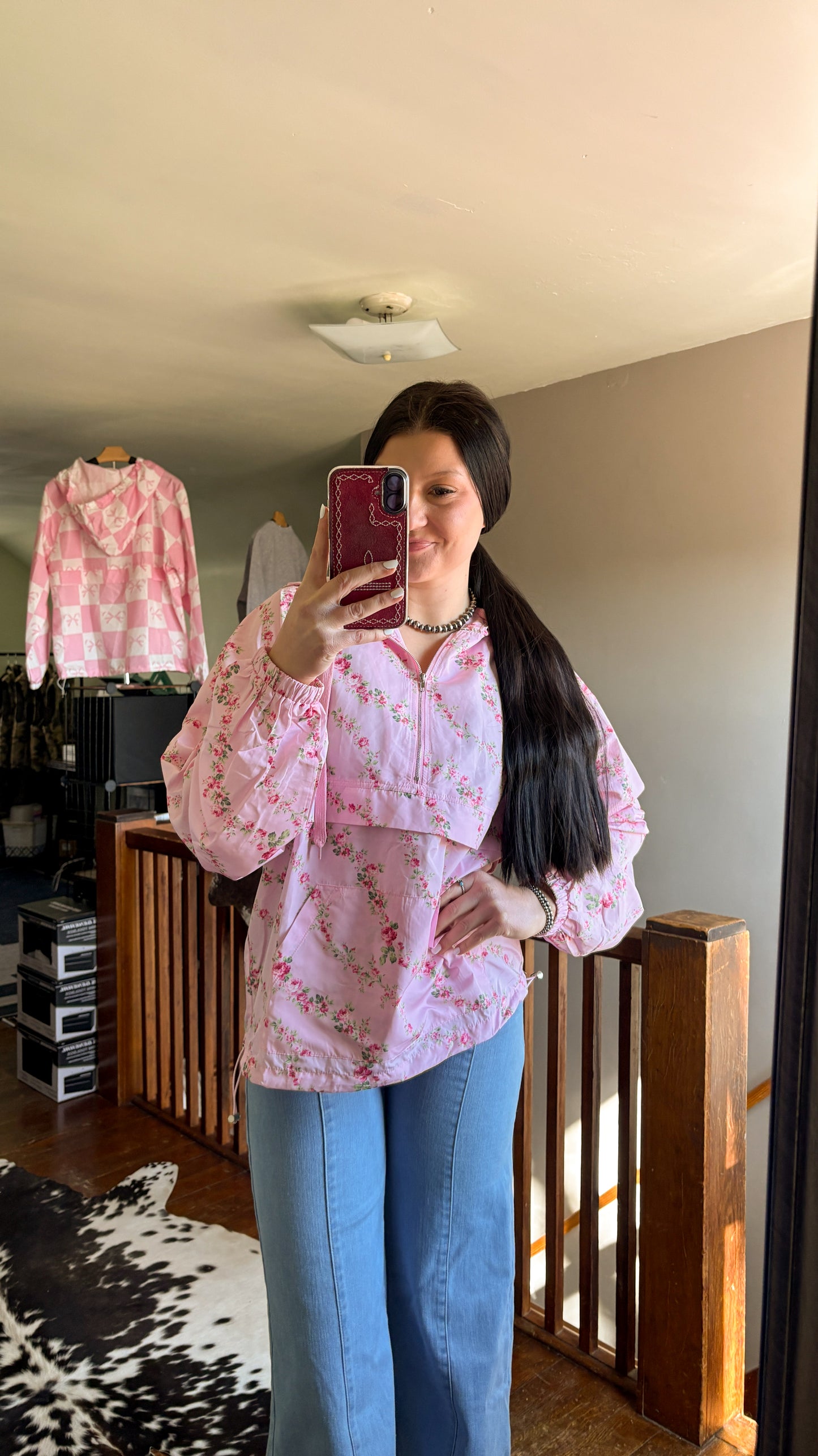 FLORAL WINDBREAKER