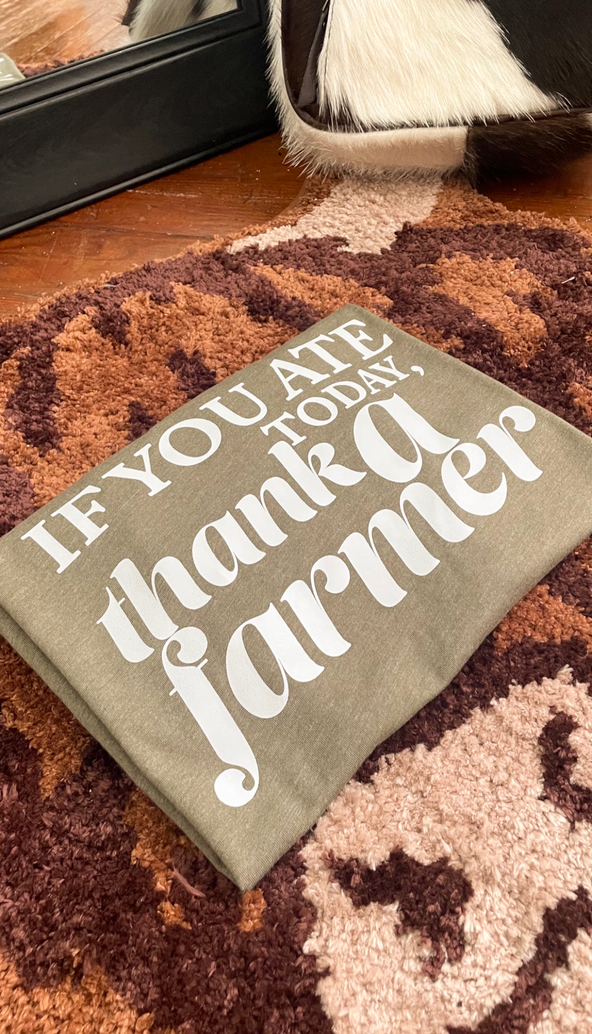 THANK A FARMER TEE