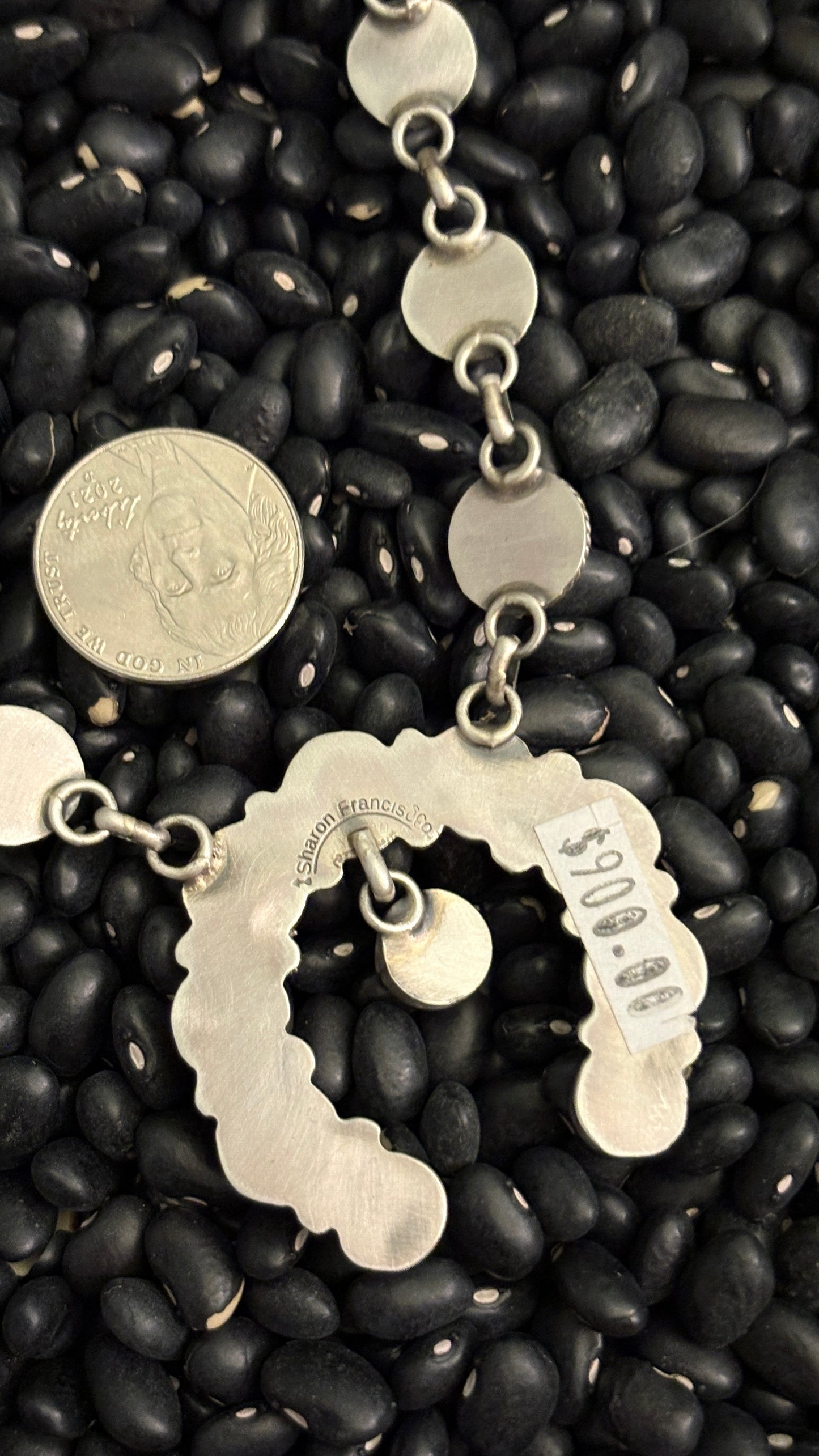 TURQUOISE NAJA SET BY SHARON FRANCISCO