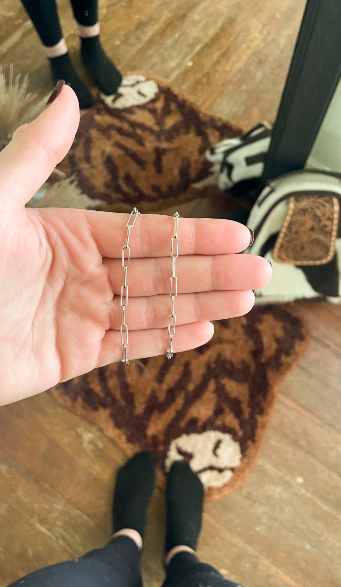 PAPERCLIP CHAIN BRACELET