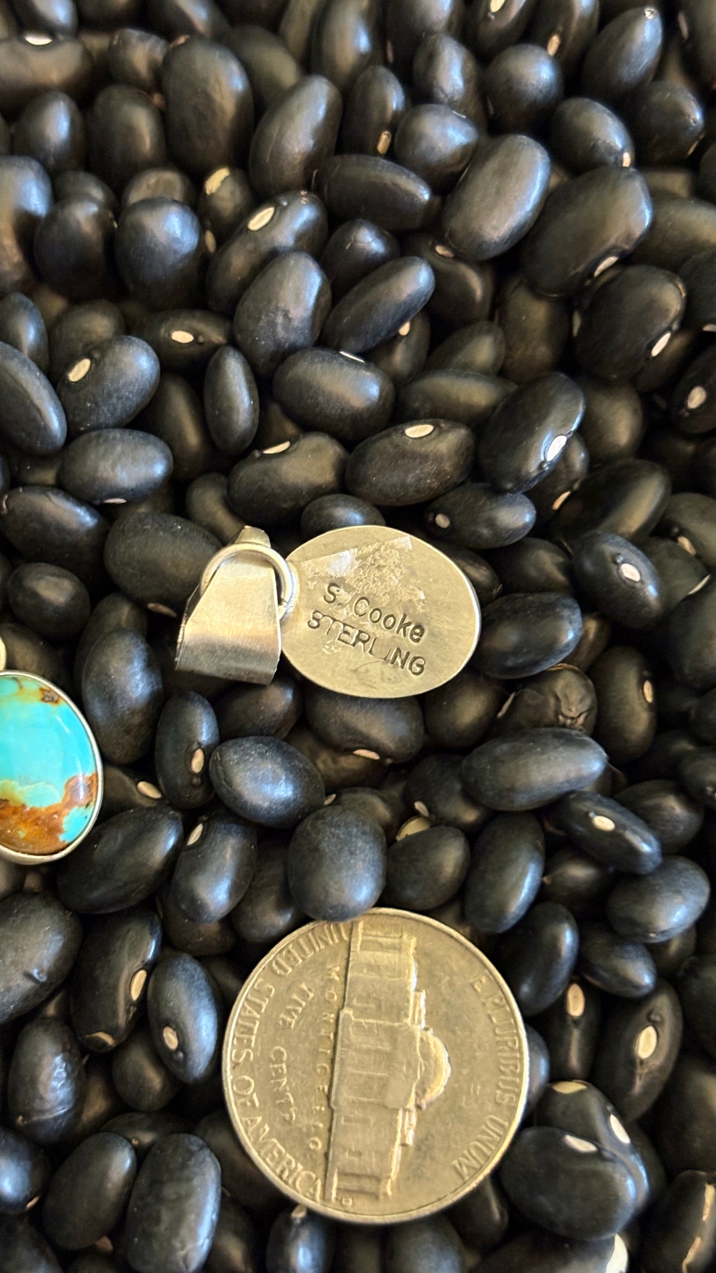 SMOOTH BEZEL TURQUOISE PENDANT
