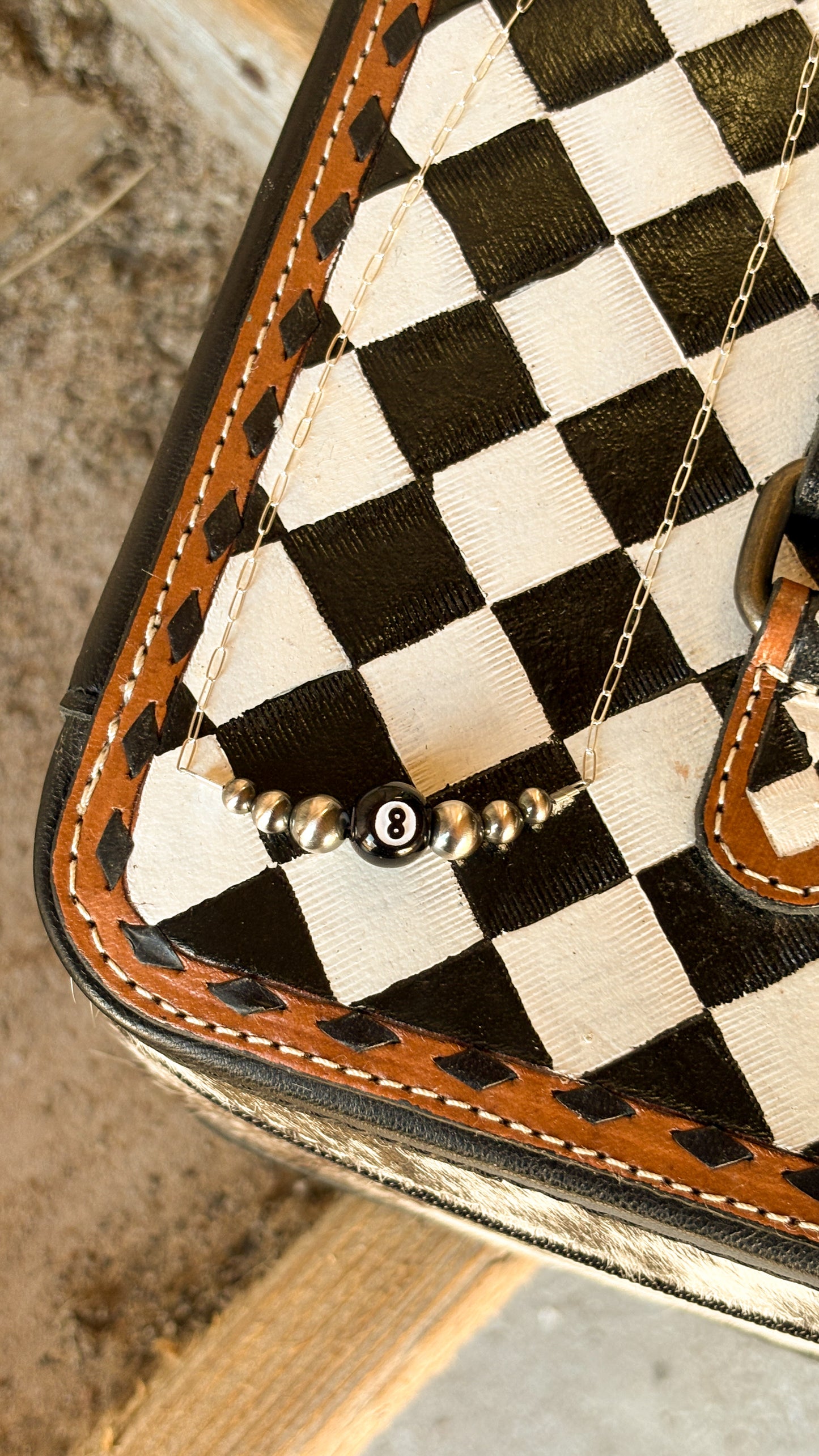 GRADUATED 8 BALL CHAIN NECKLACE - MADE TO ORDER