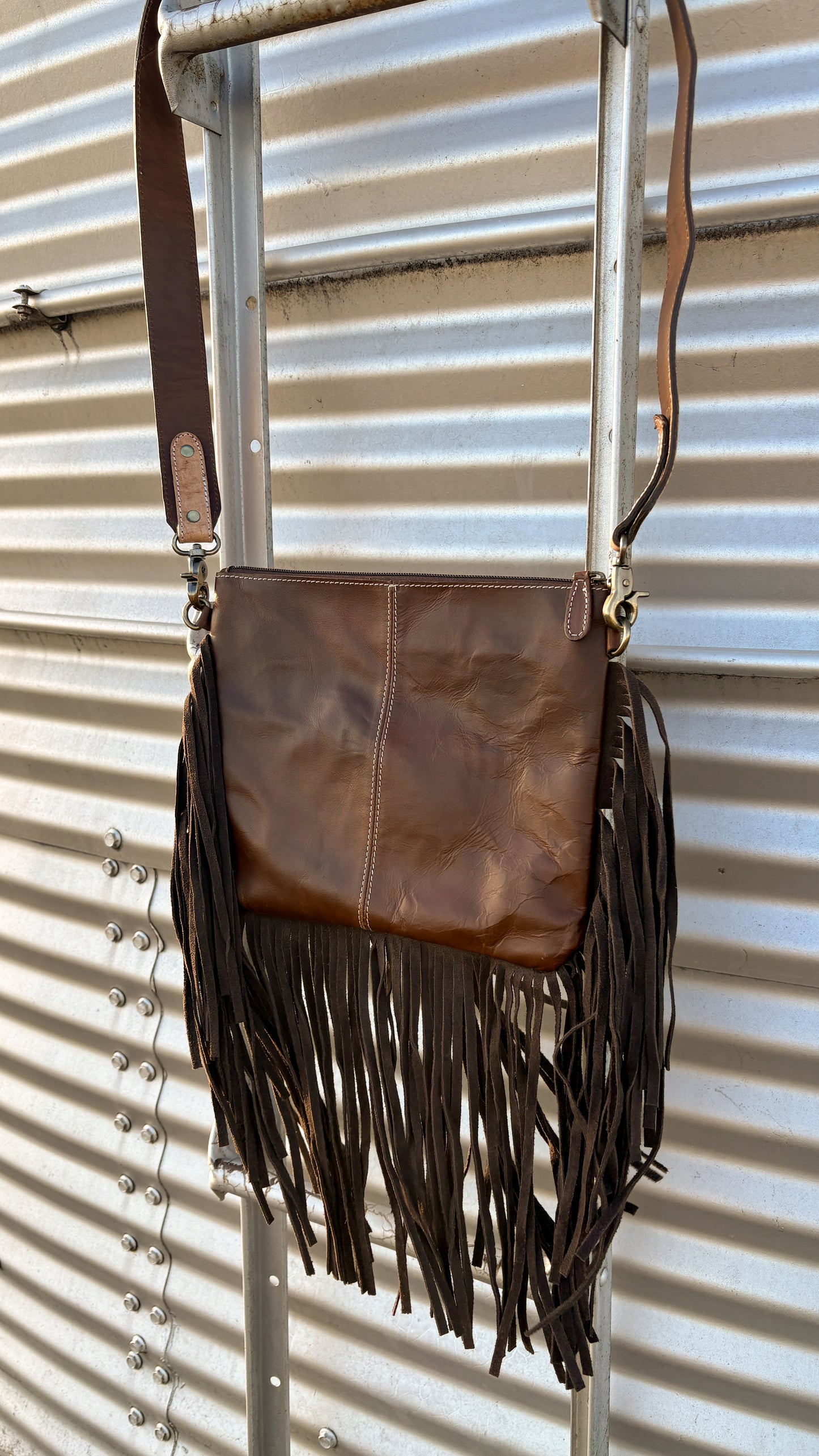 UPCYCLED LV CROSSBODY BAG - #1