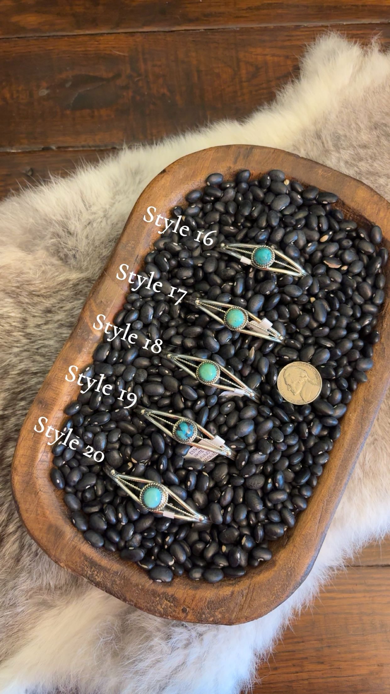 TURQUOISE CUFF BY ESTHER WHITE