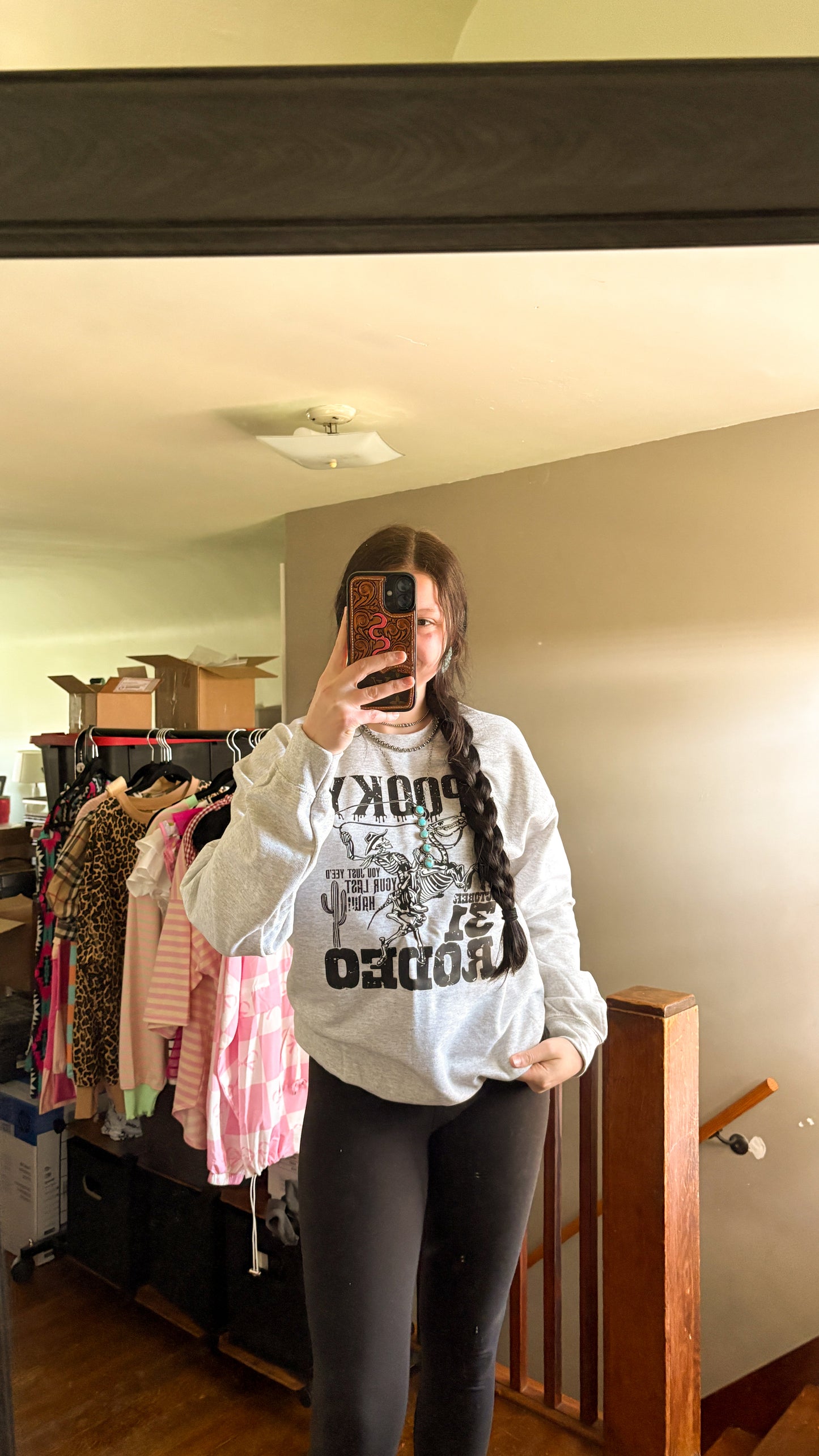 SPOOKY RODEO CREWNECK