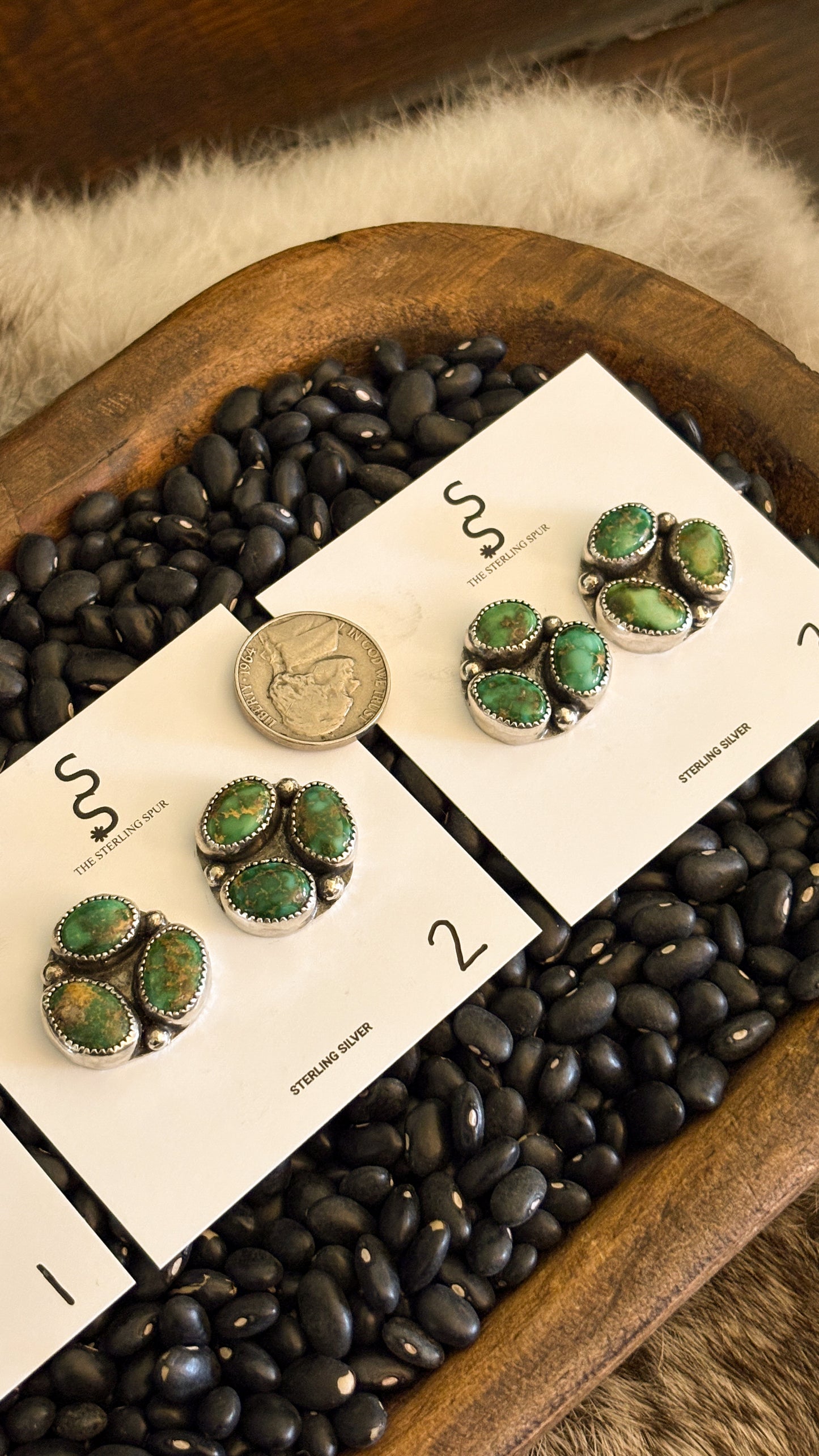 SONORAN GOLD CLUSTER EARRINGS