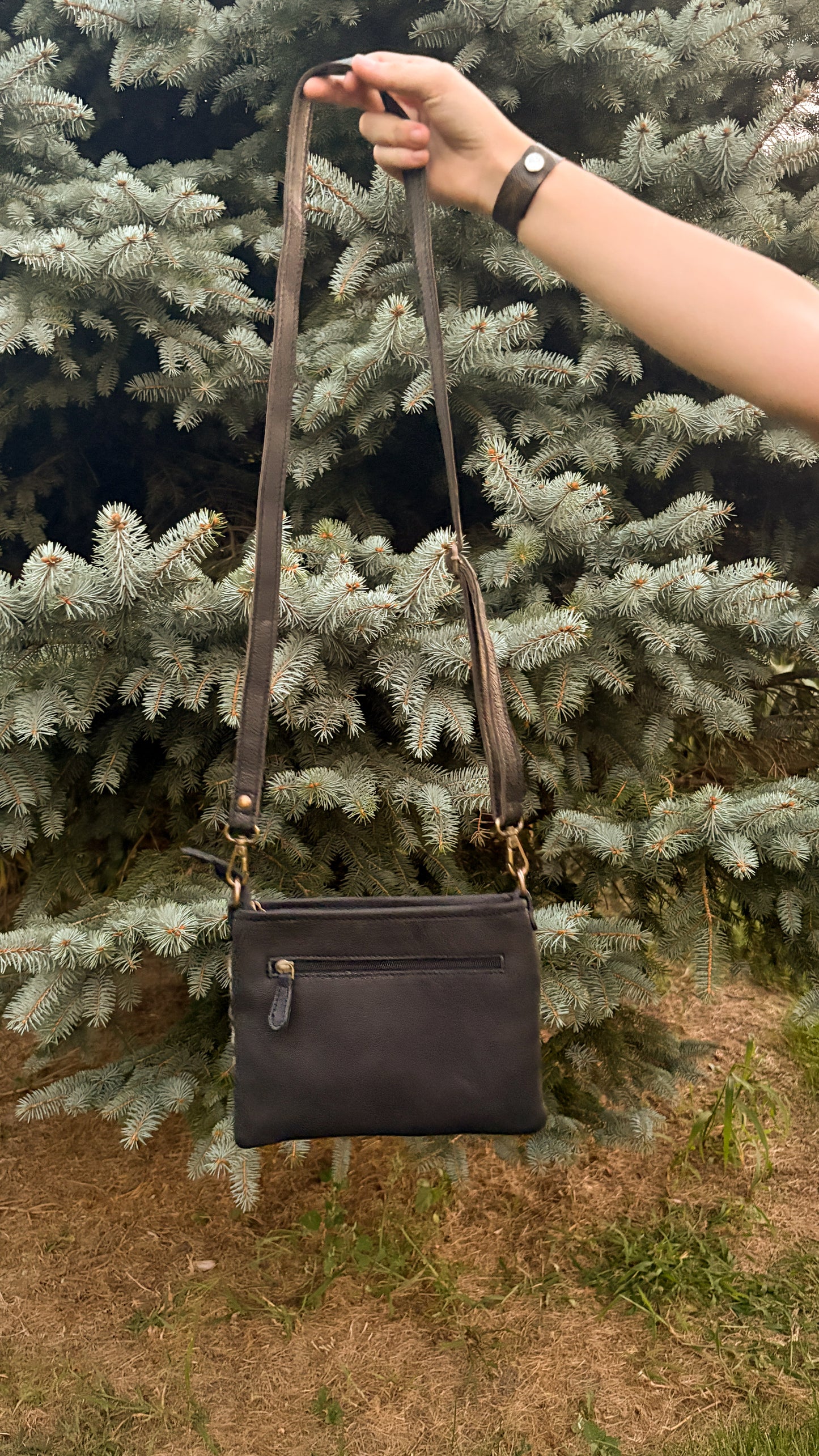 UPCYCLED LV CROSSBODY BAG - STYLE 21