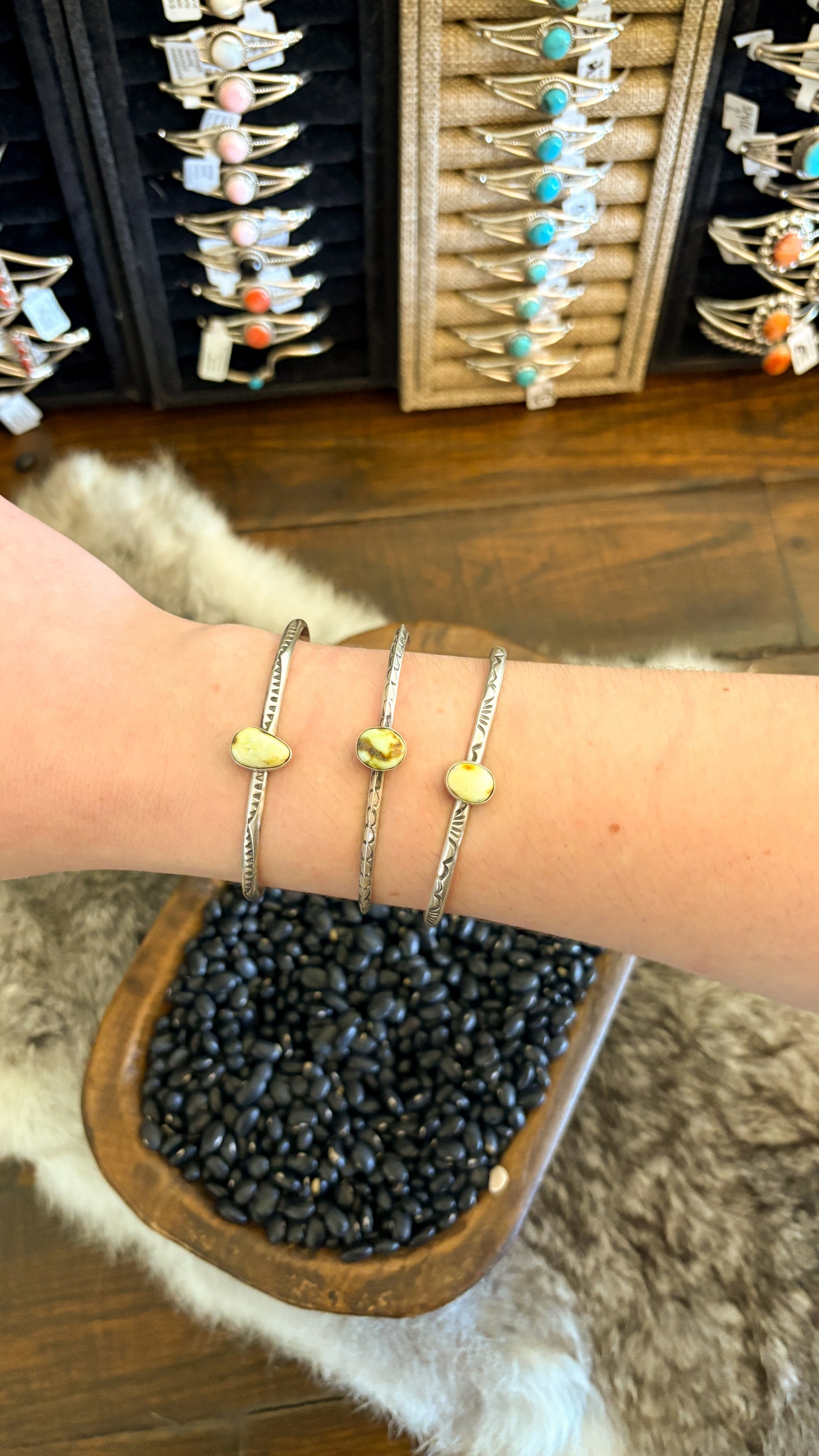 PALAMINO STAMPED CUFF