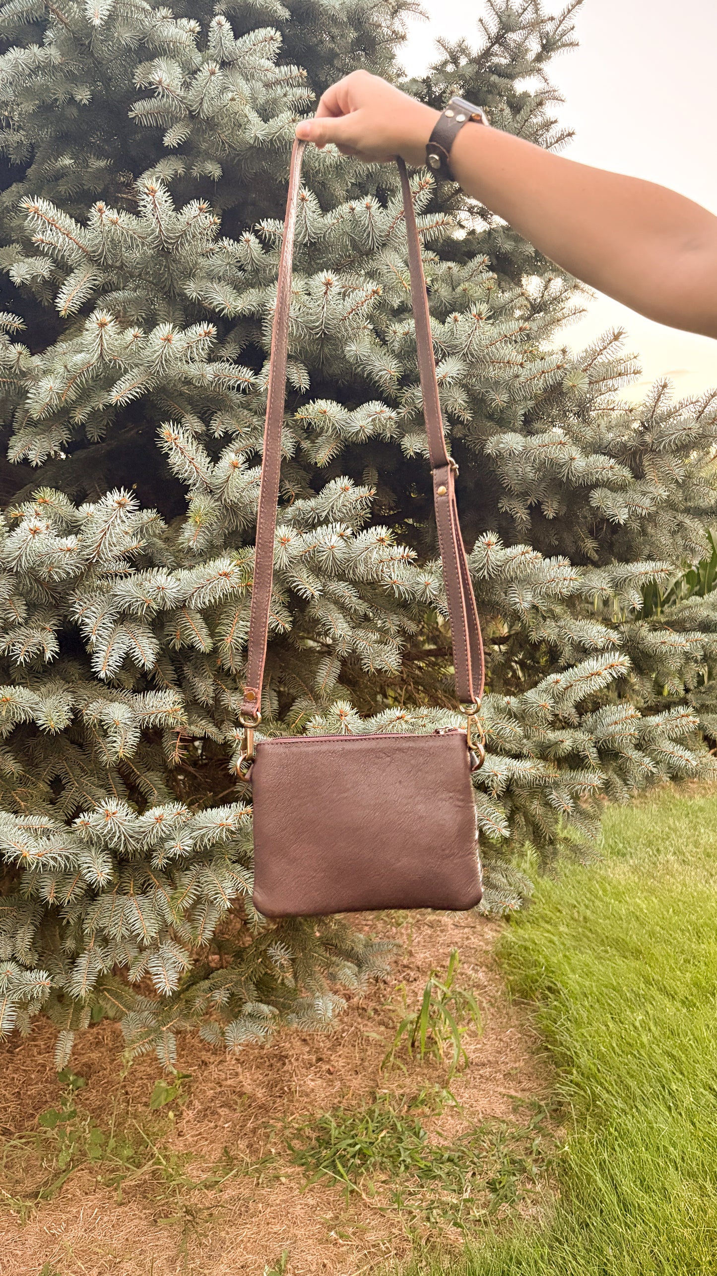 UPCYCLED LV CROSSBODY BAG - STYLE 10