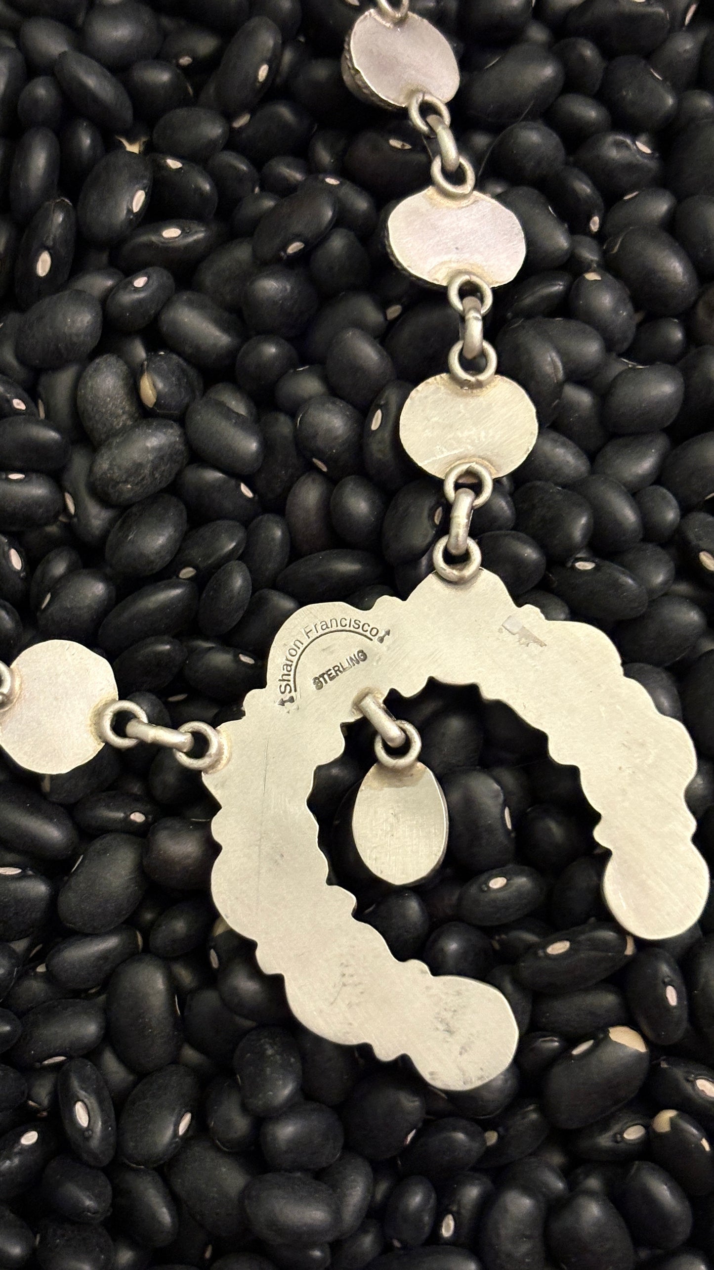 GOLDEN HILLS TURQUOISE NAJA SET BY SHARON FRANCISCO *DEFECTS*