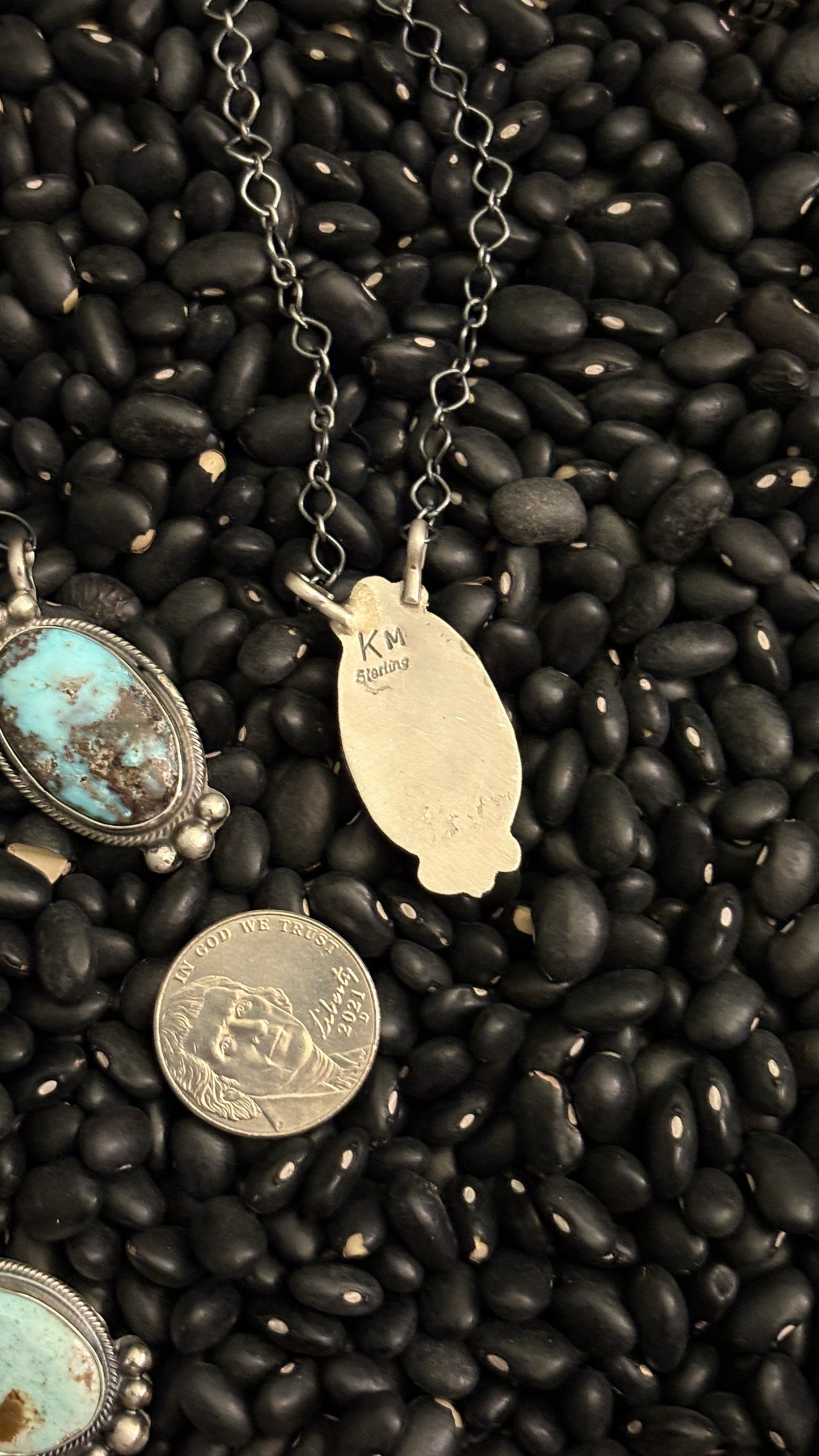 DRY CREEK TURQUOISE NECKLACE W BALL DETAIL