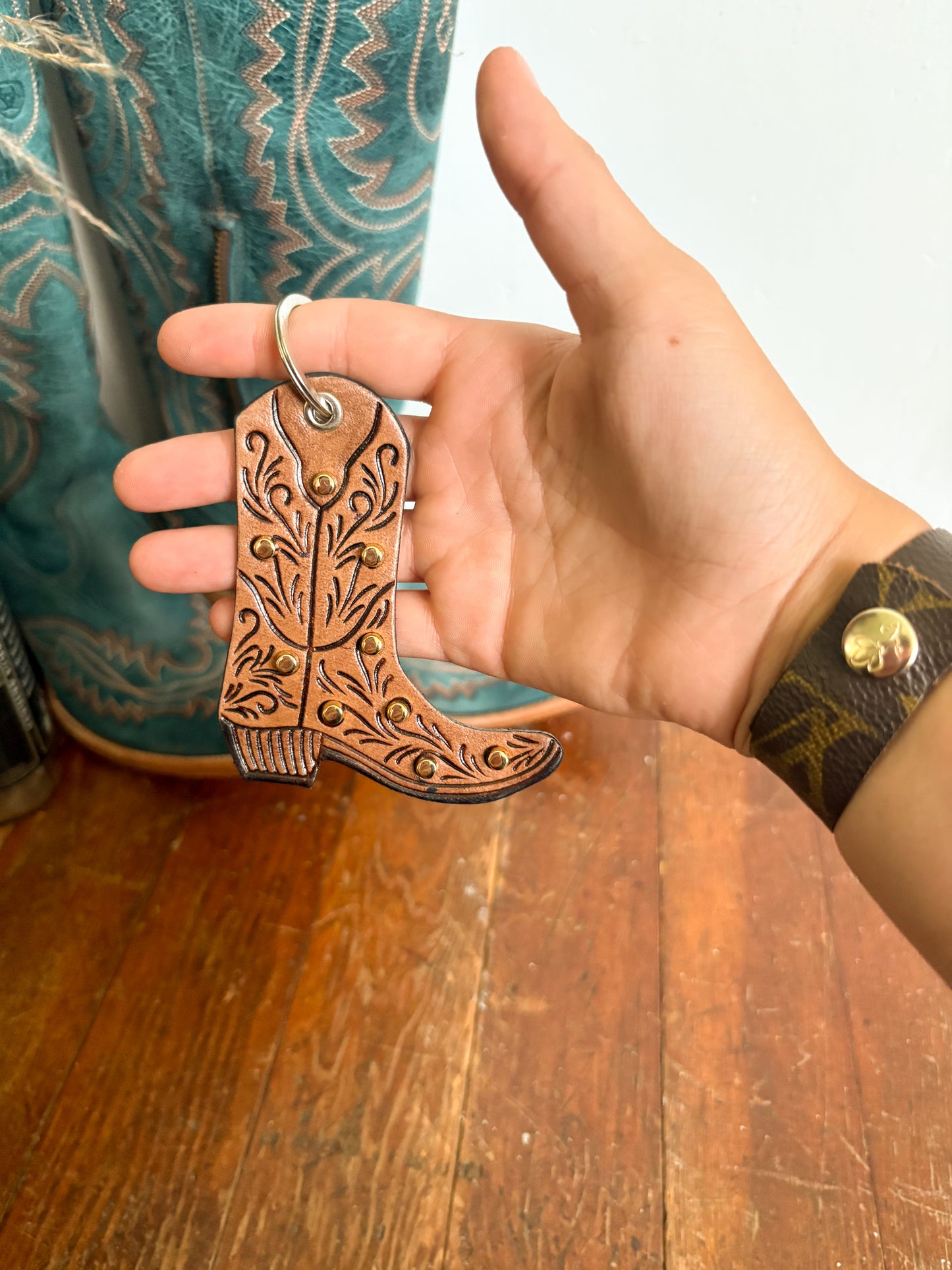 COWBOY BOOT KEYCHAIN