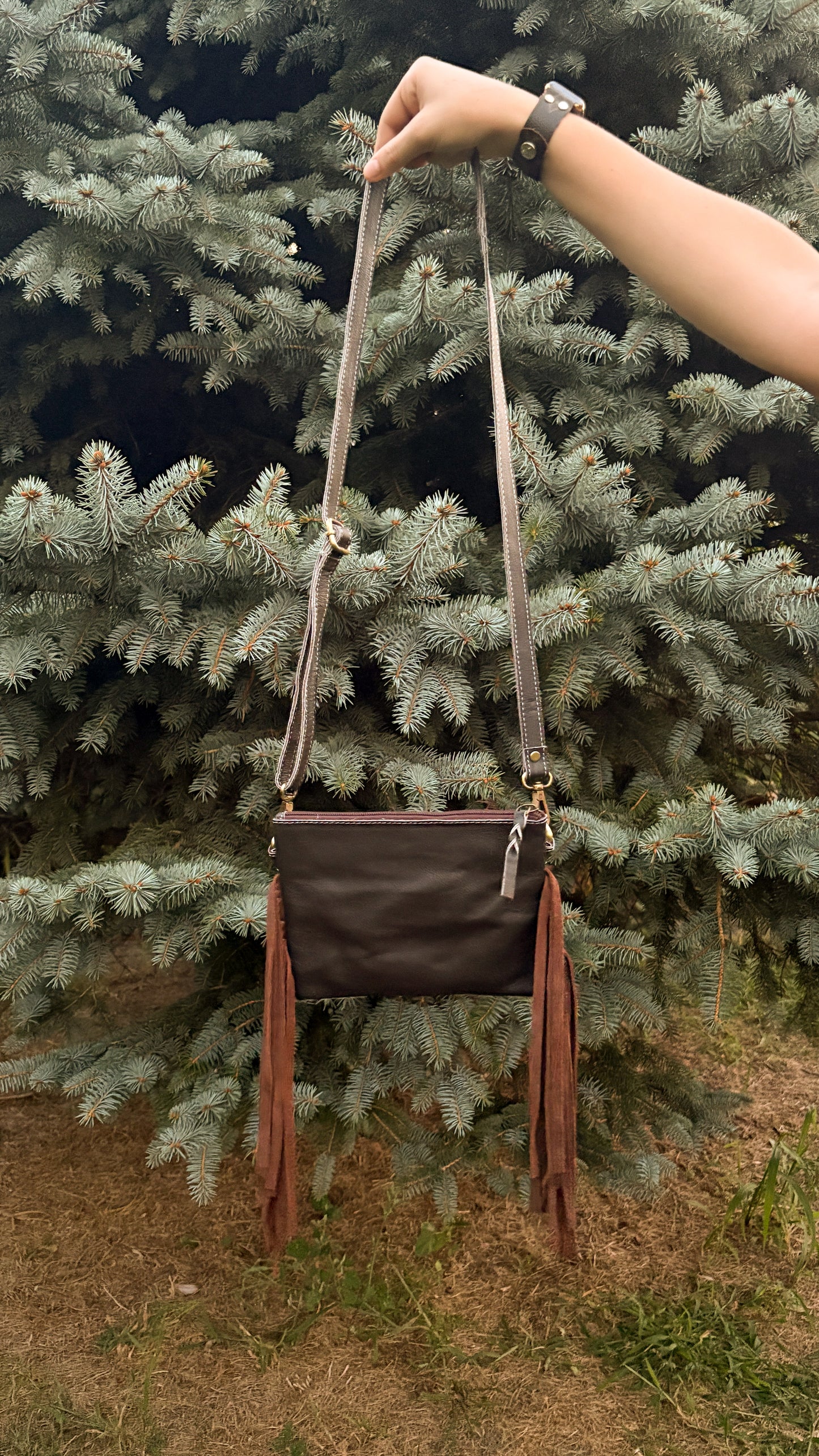 UPCYCLED LV CROSSBODY BAG - STYLE 11