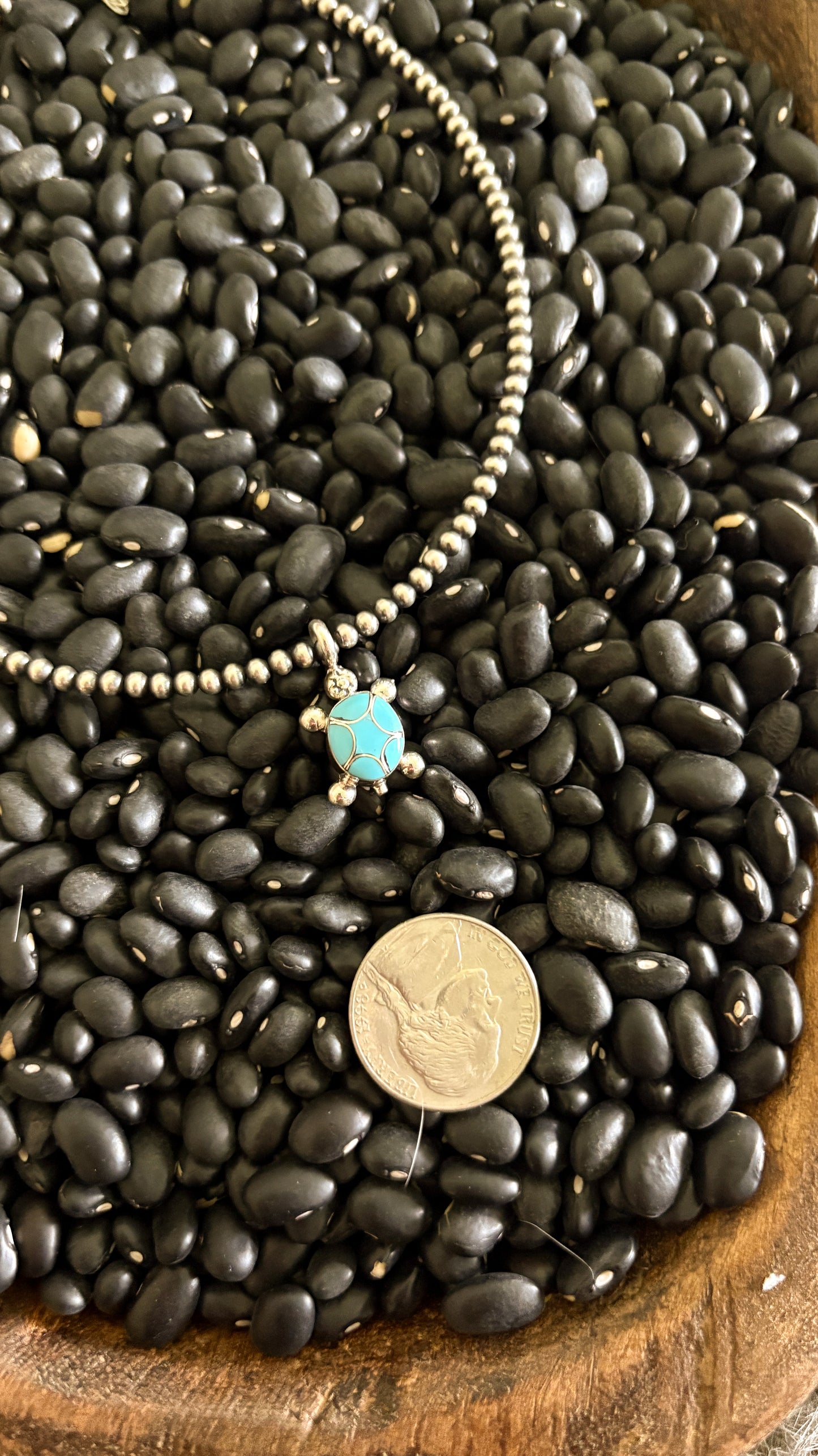 TURQUOISE TURTLE PENDANT