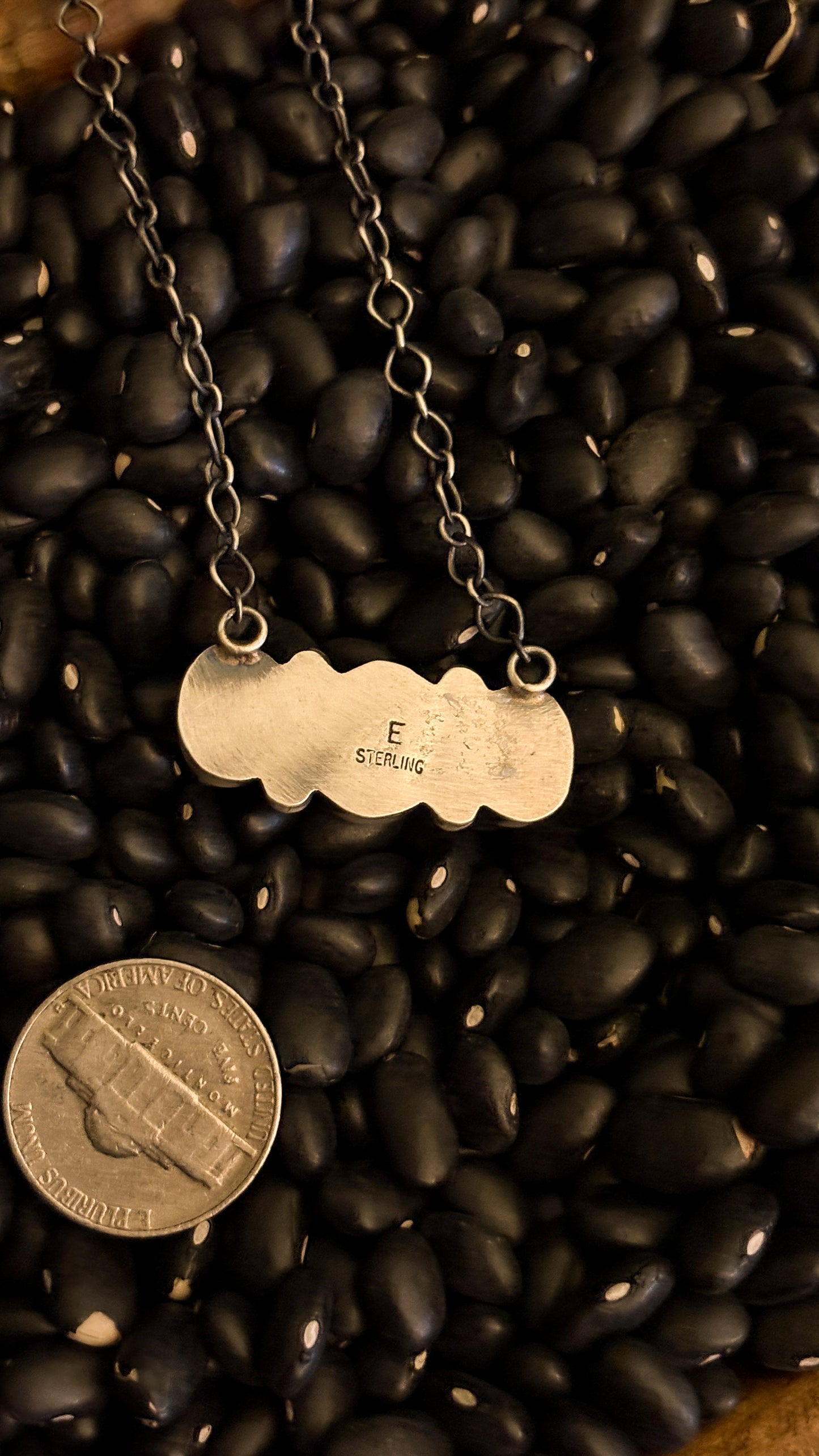3 STONE MULTI STONE NECKLACE