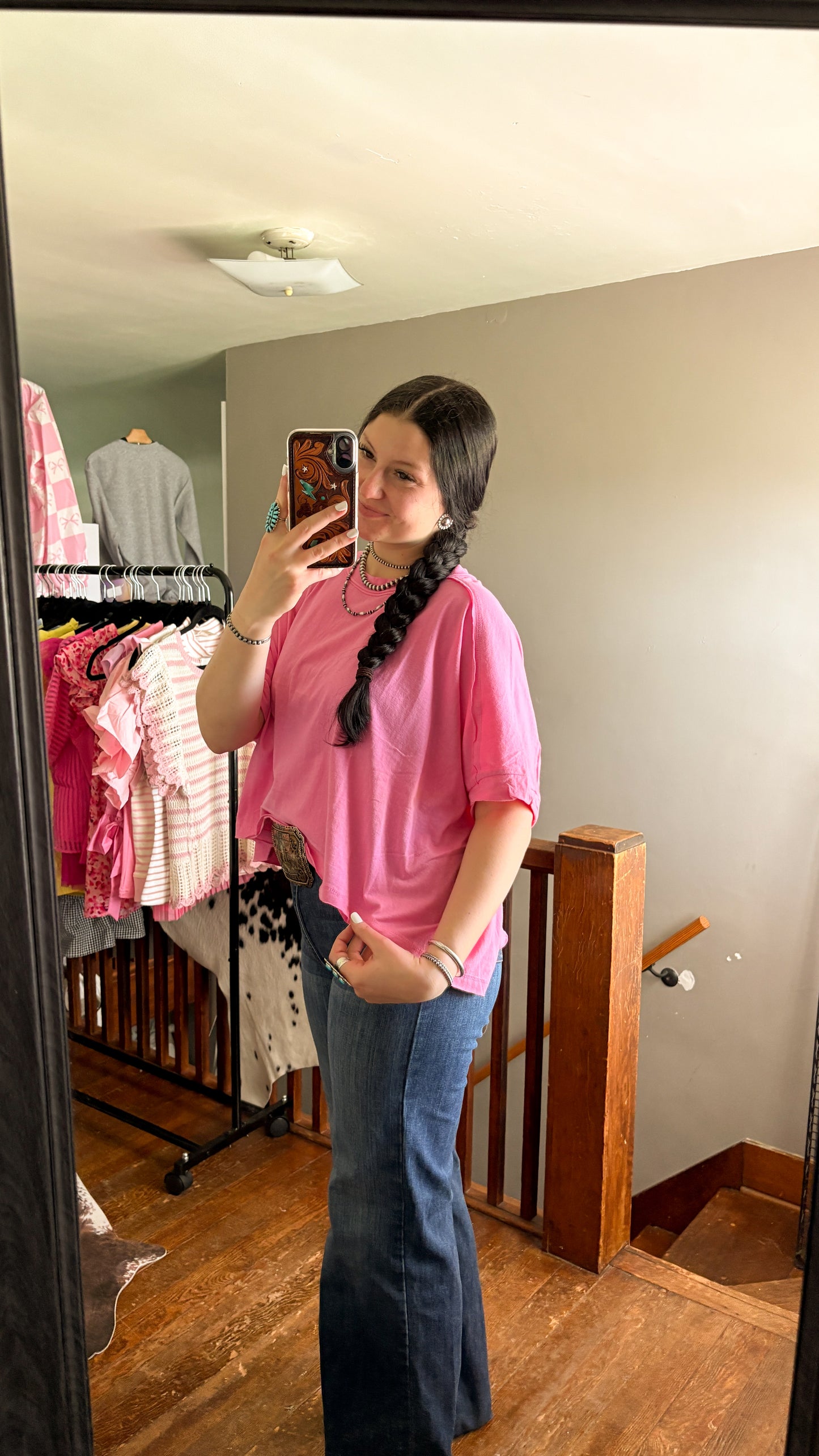 PINK LIGHTWEIGHT TEE
