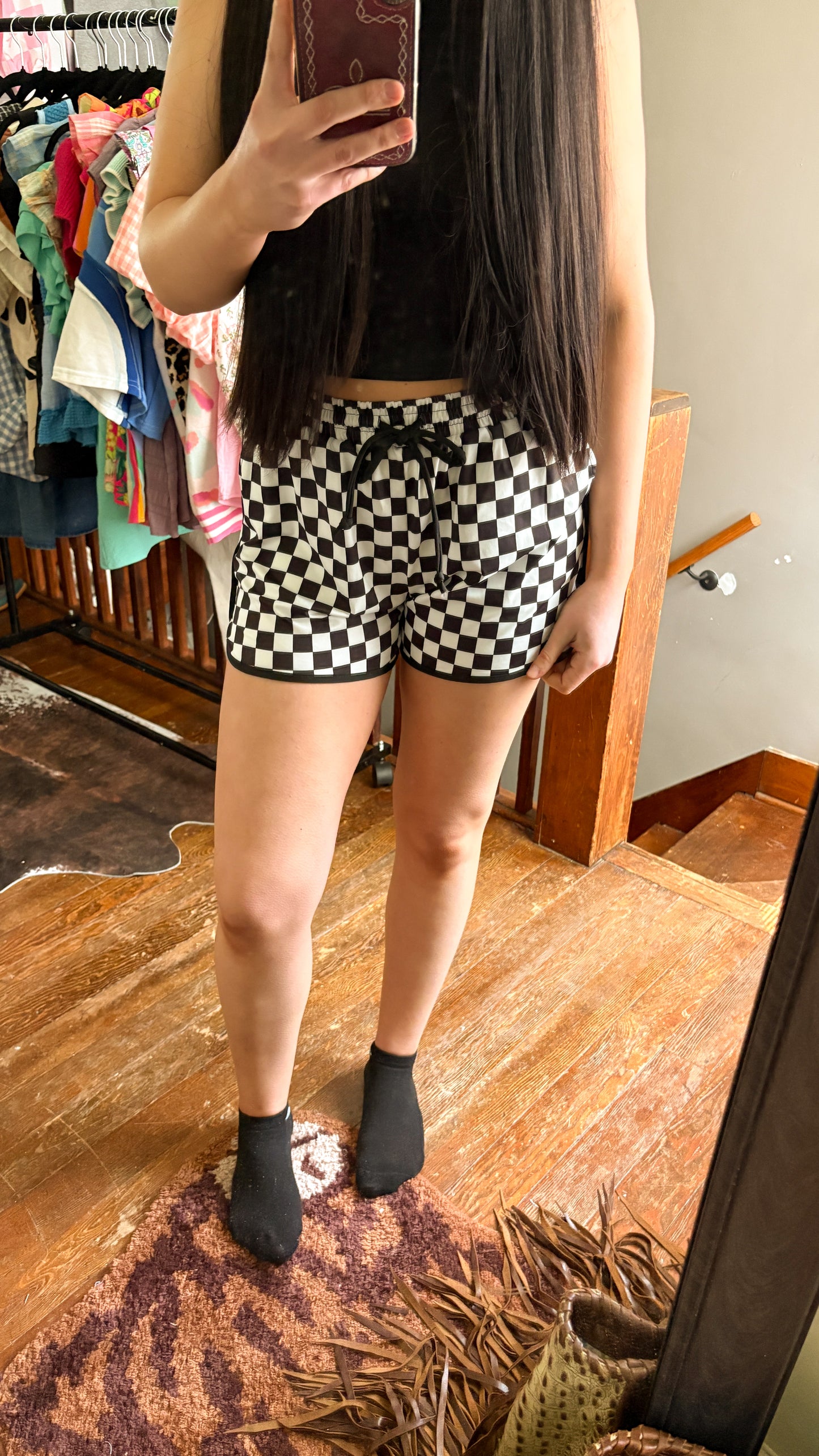 CHECKERED SHORTS