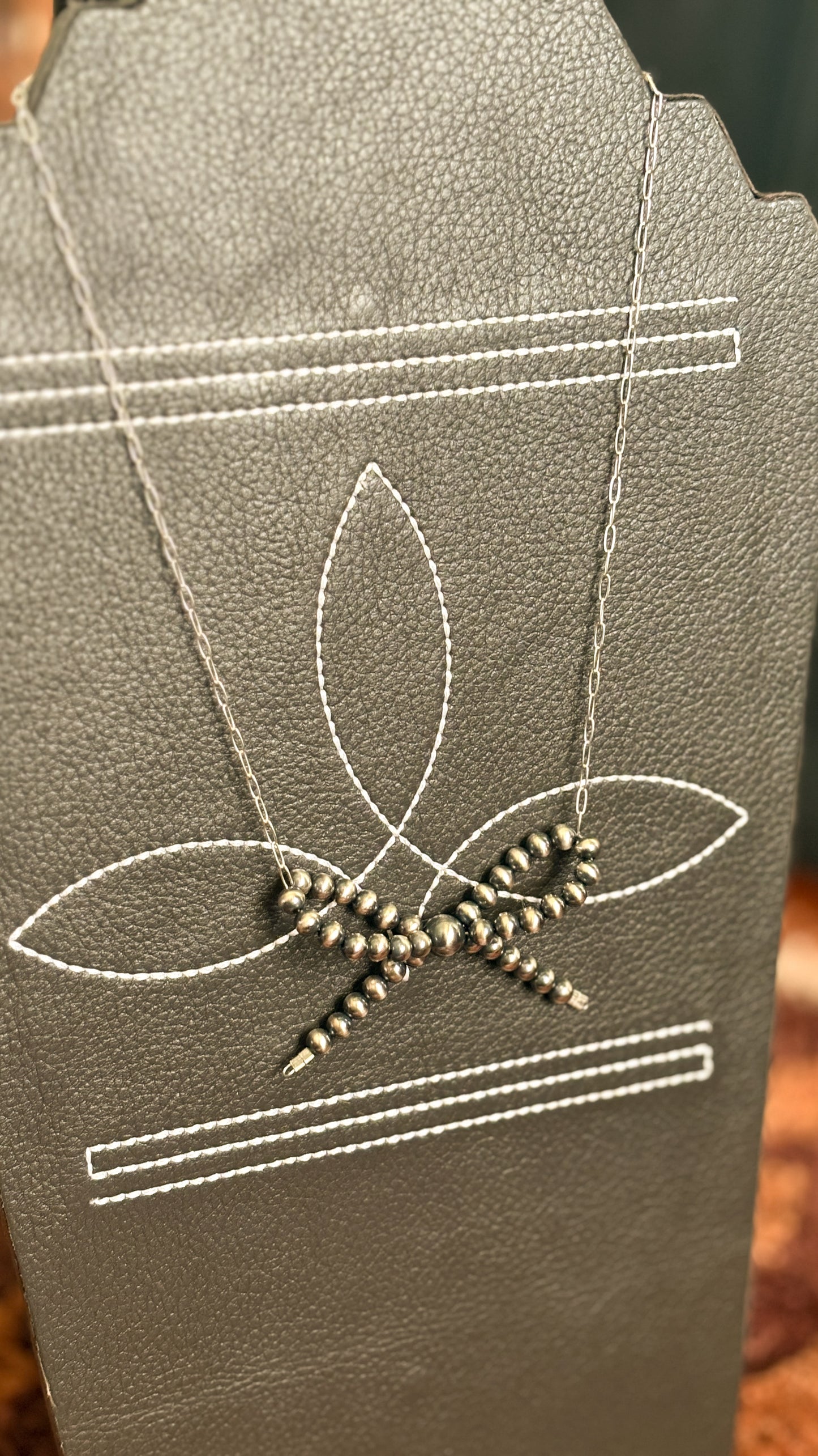 BOW NECKLACE - MADE TO ORDER