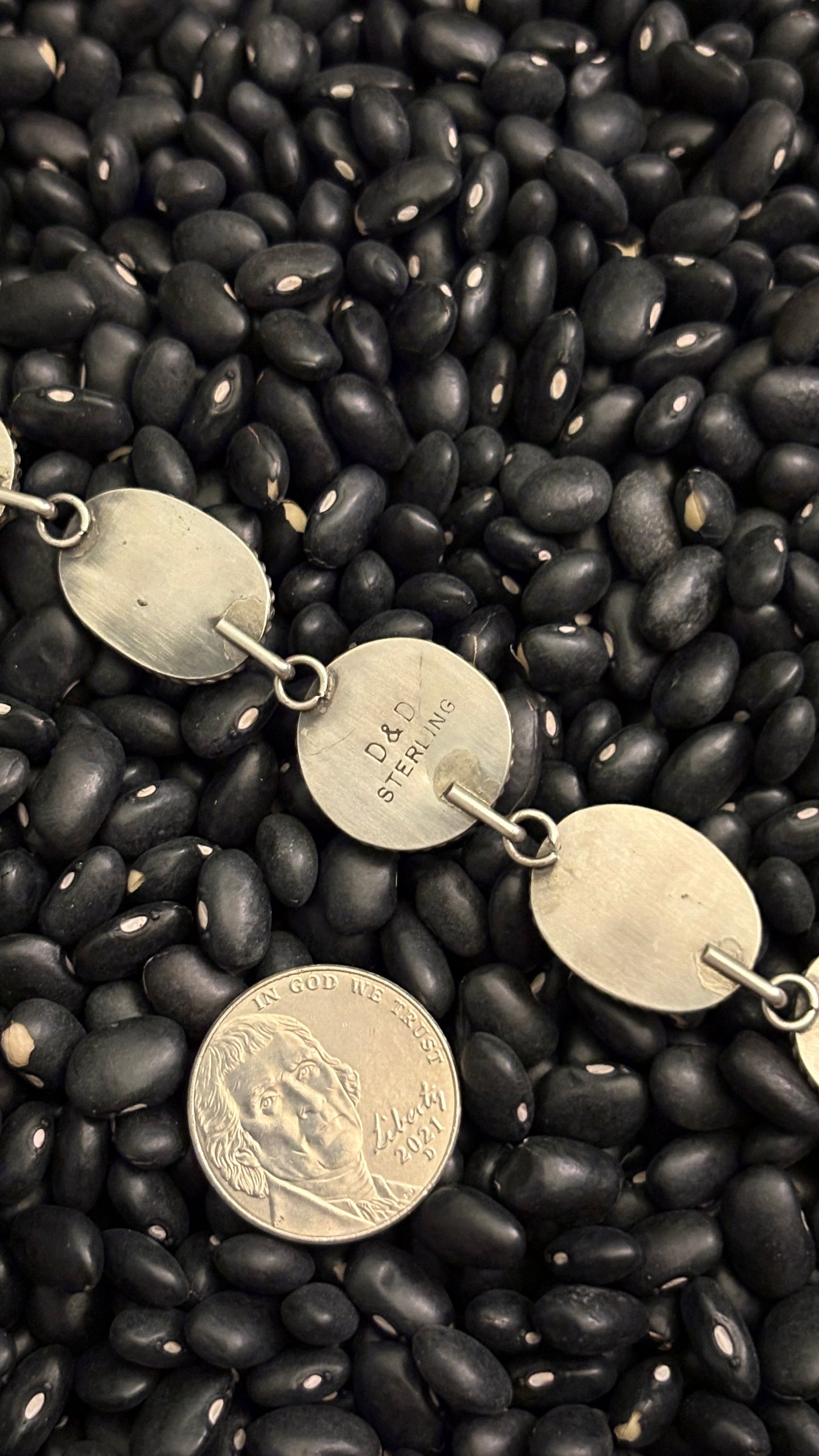 GOLDEN HILLS TURQUOISE LARIAT - #1