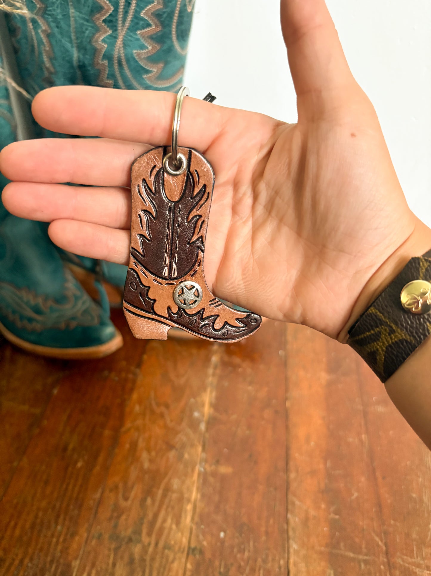 COWBOY BOOT KEYCHAIN