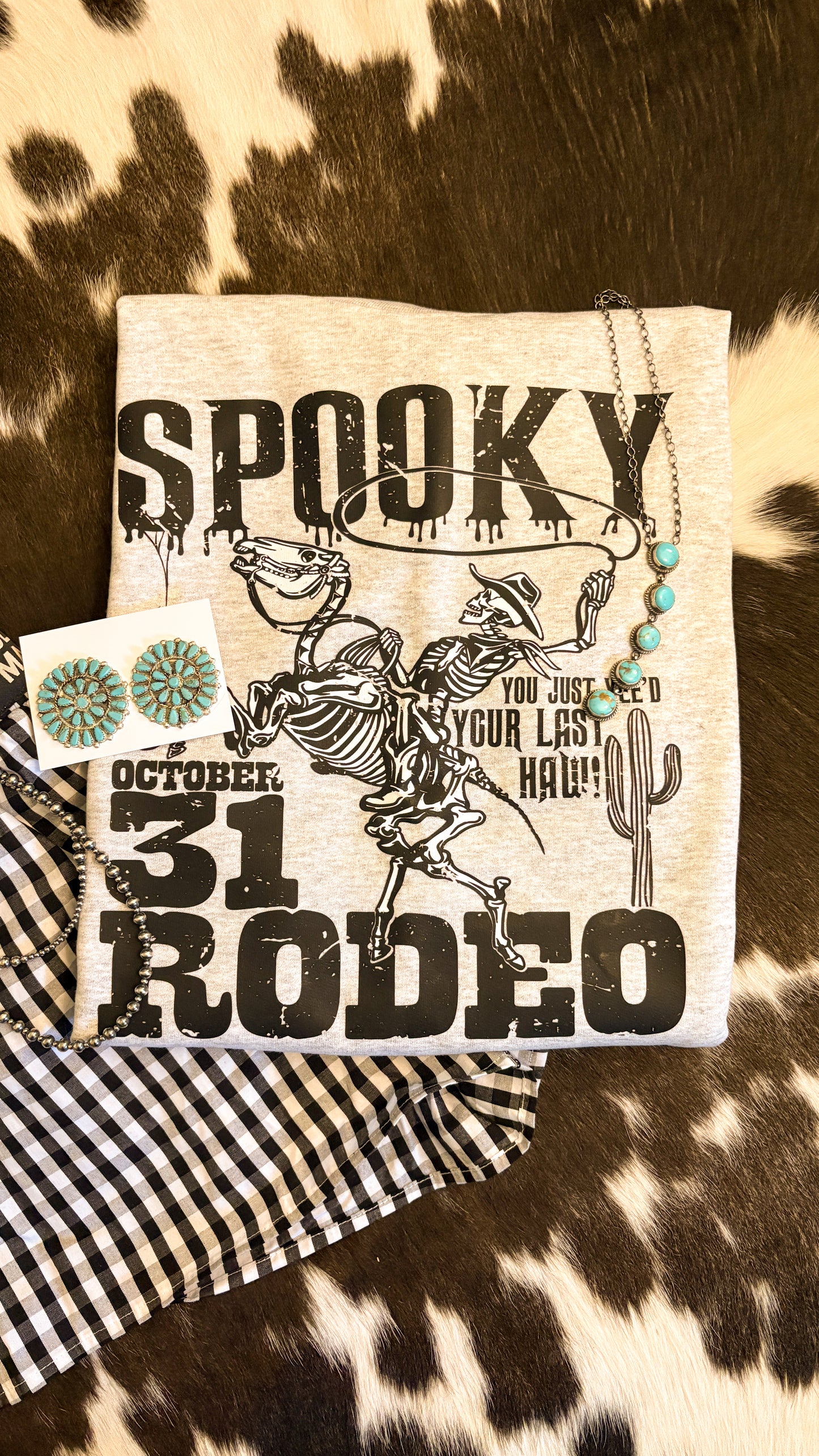 SPOOKY RODEO CREWNECK