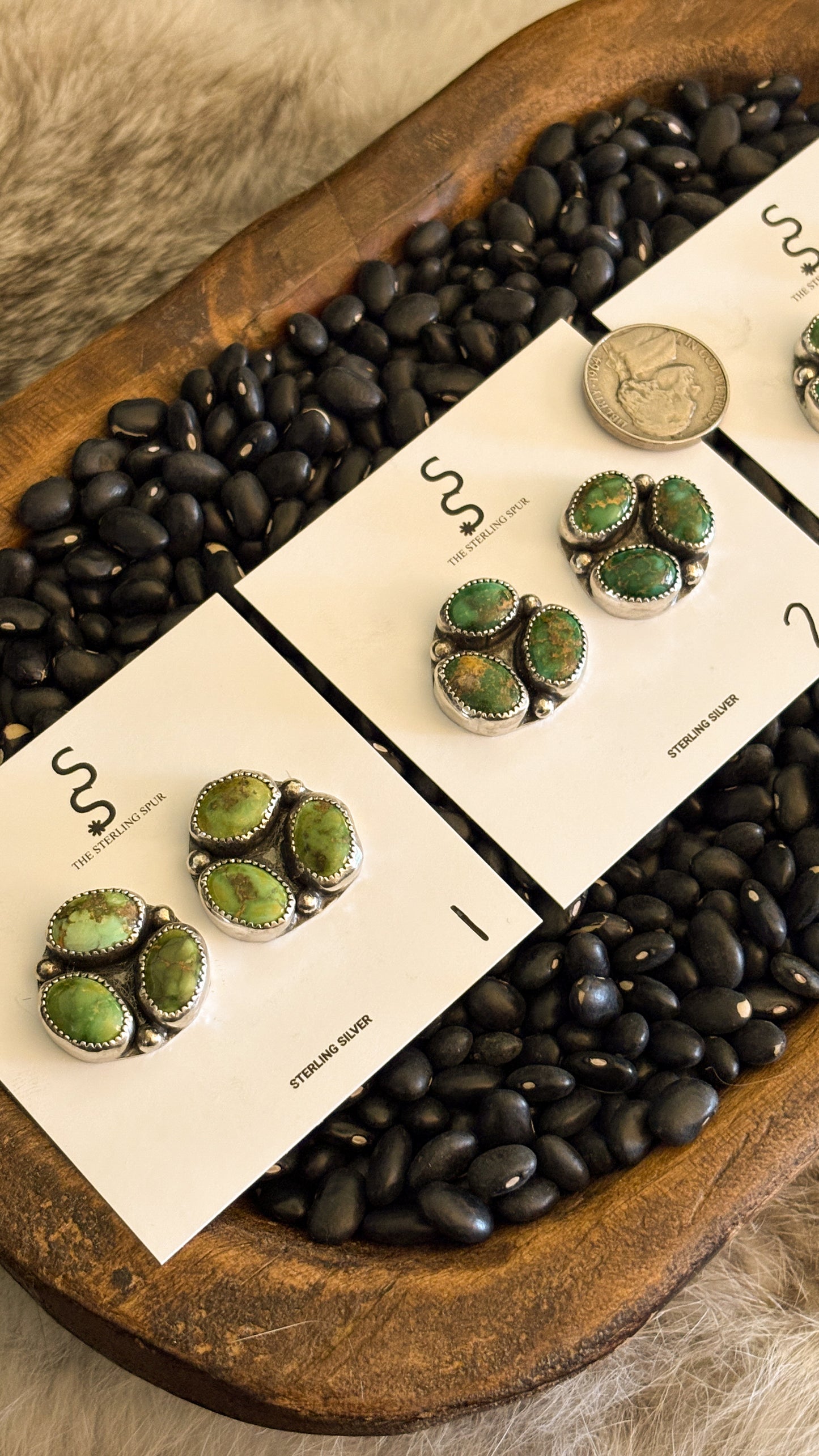 SONORAN GOLD CLUSTER EARRINGS