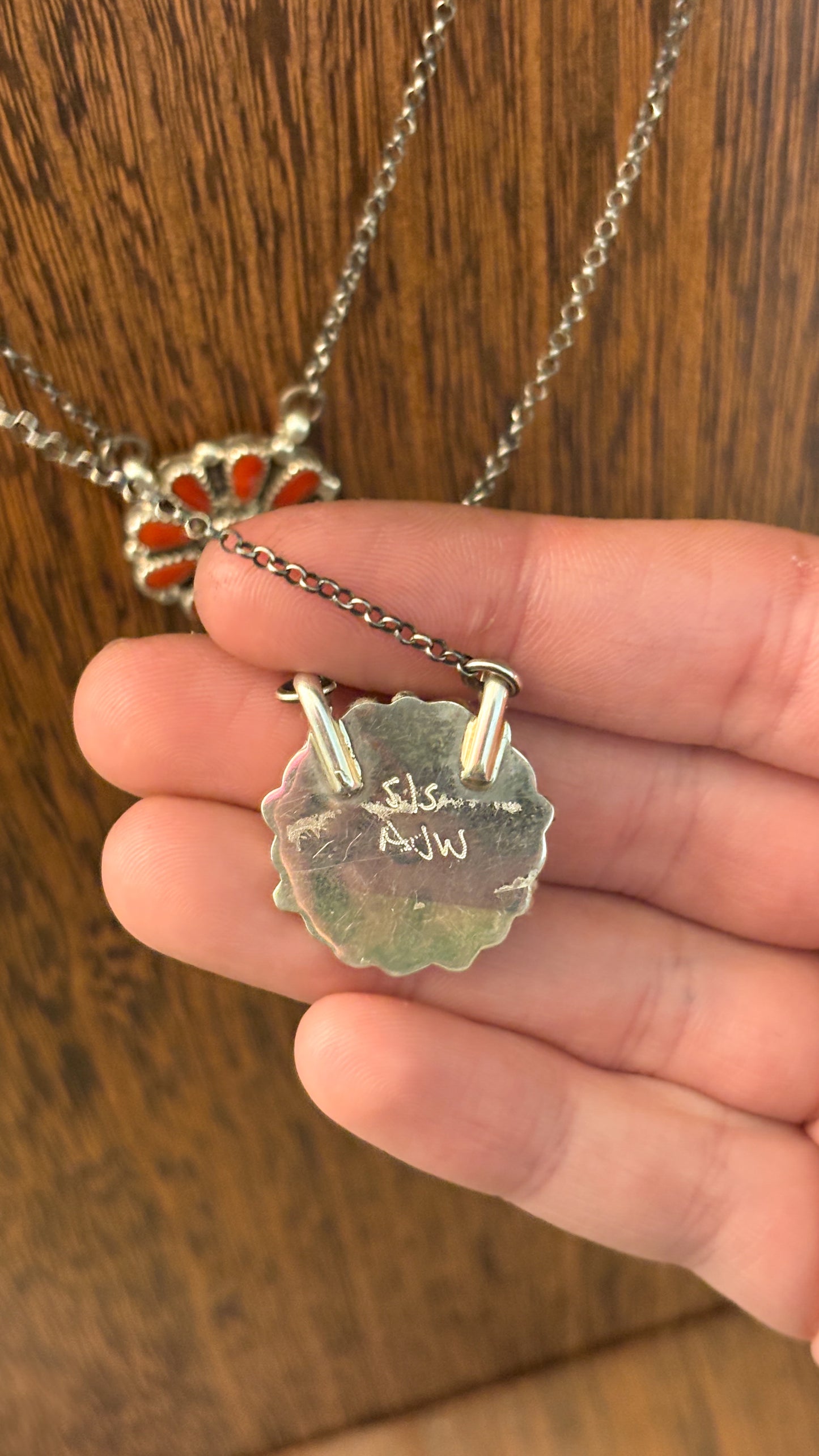 CORAL CLUSTER NECKLACE BY ALICIA WILSON