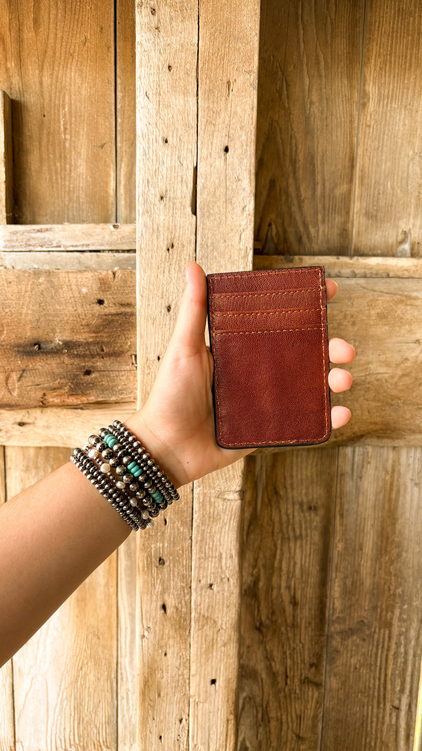 CHECKERED ACE CARDHOLDER