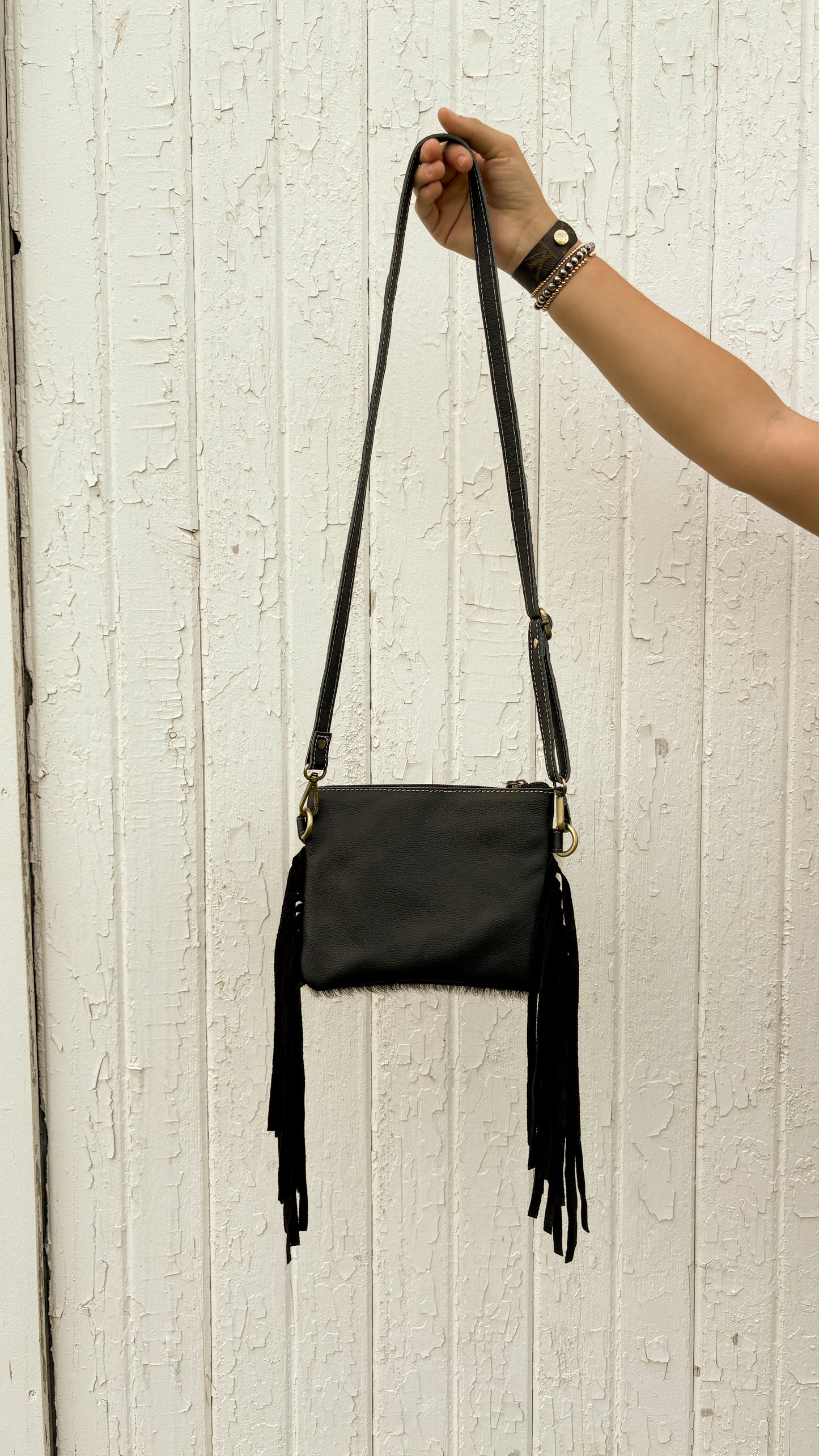 UPCYCLED LV CROSSBODY BAG - STYLE 1