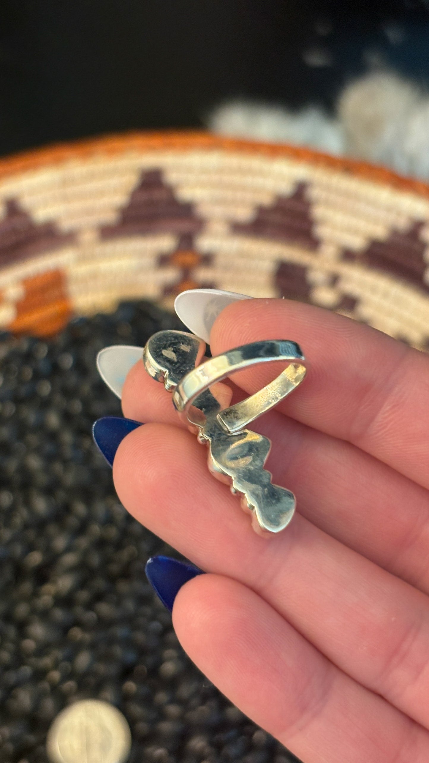 PINK CONCH & PALOMA HEART RING