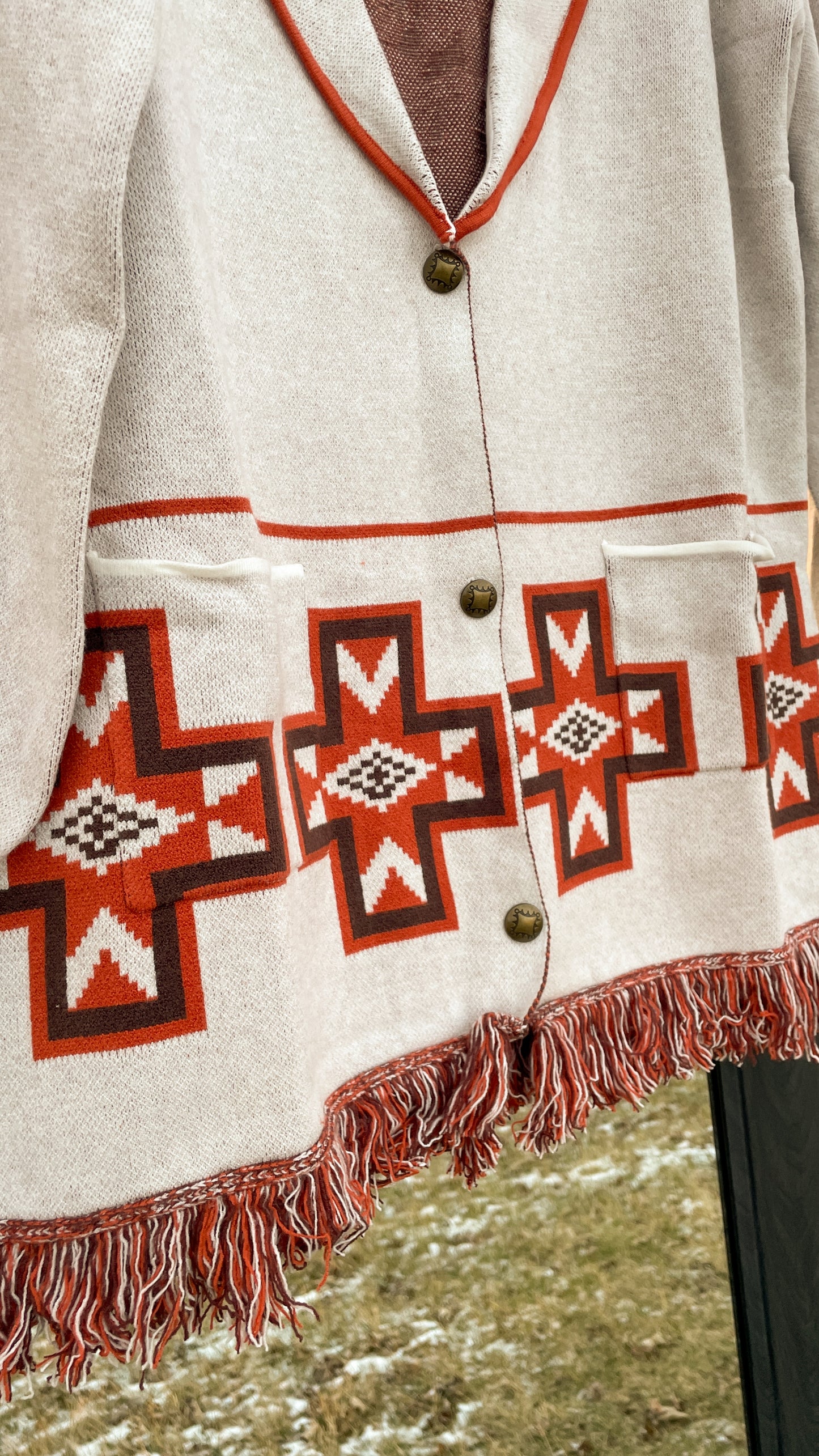 HEREFORD FRINGE CARDIGAN
