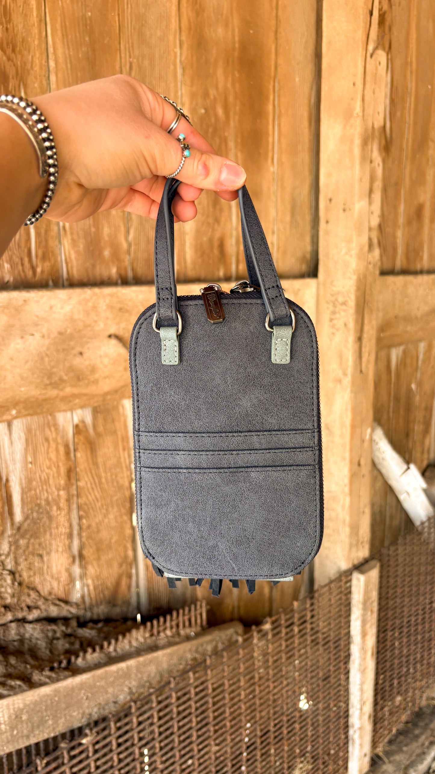 WRANGLER "W" STITCH MINI BAG