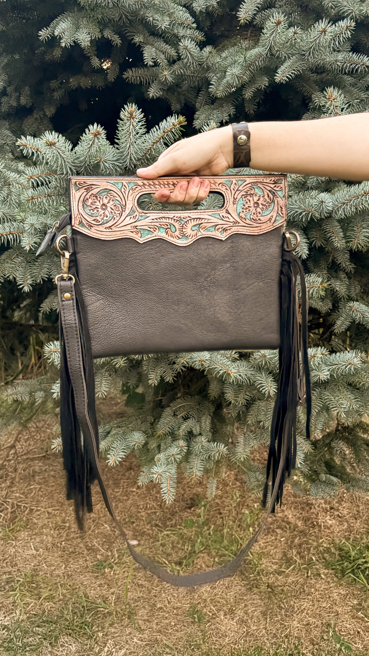 UPCYCLED LV CROSSBODY BAG - STYLE 16