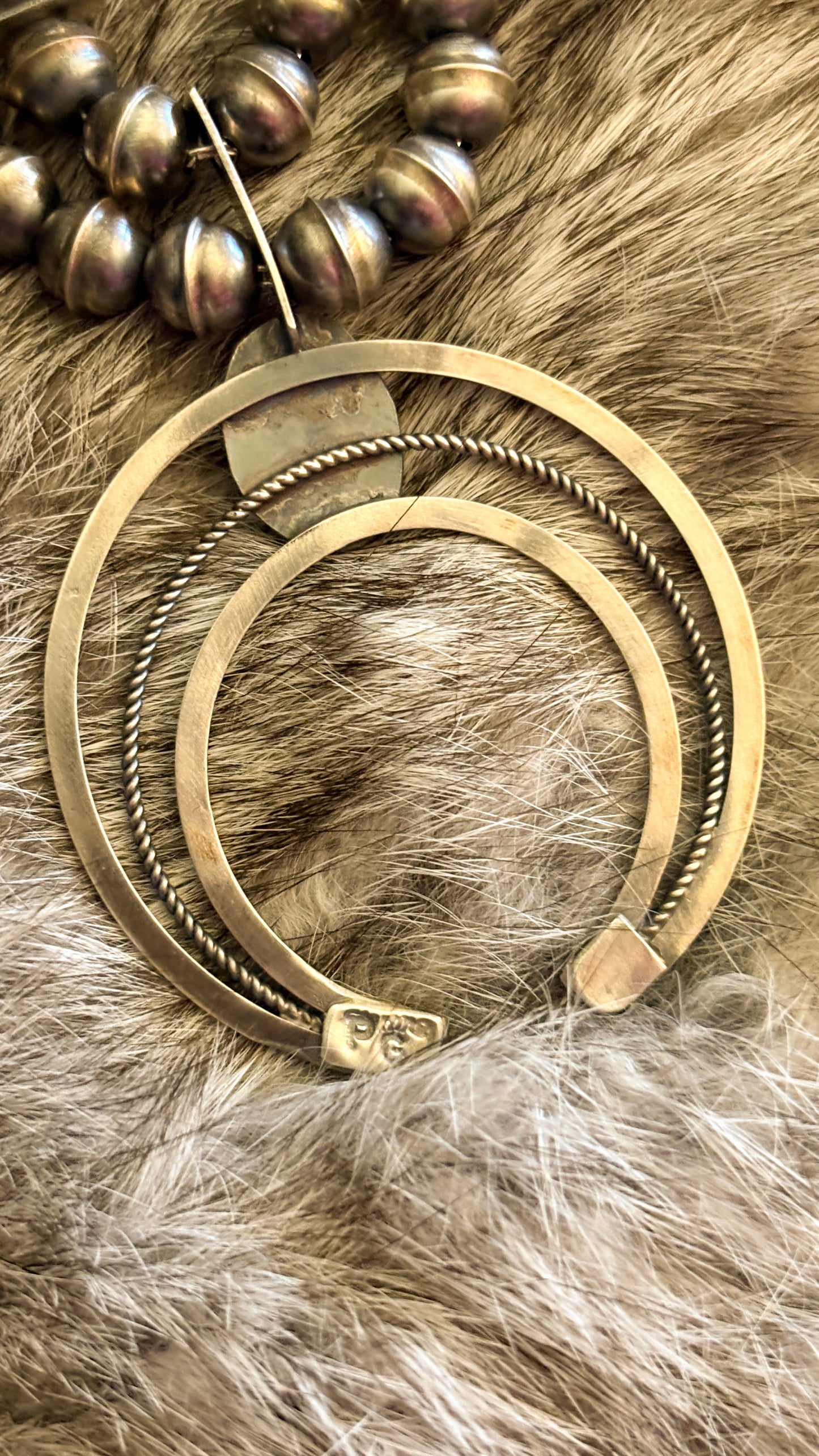SQUASH BLOSSOM NECKLACE BY PHIL & LENORA GARCIA