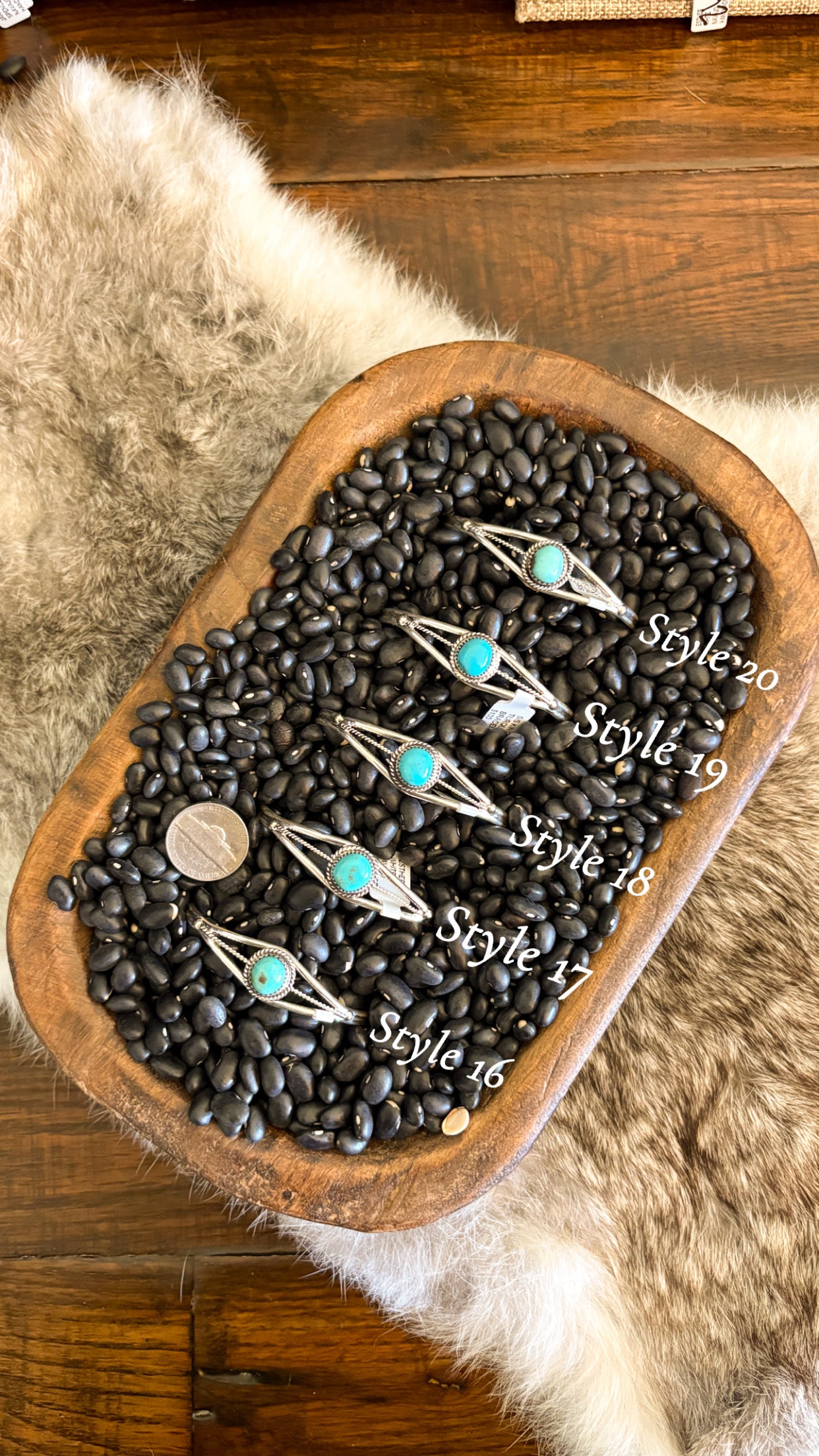 TURQUOISE CUFF BY ESTHER WHITE