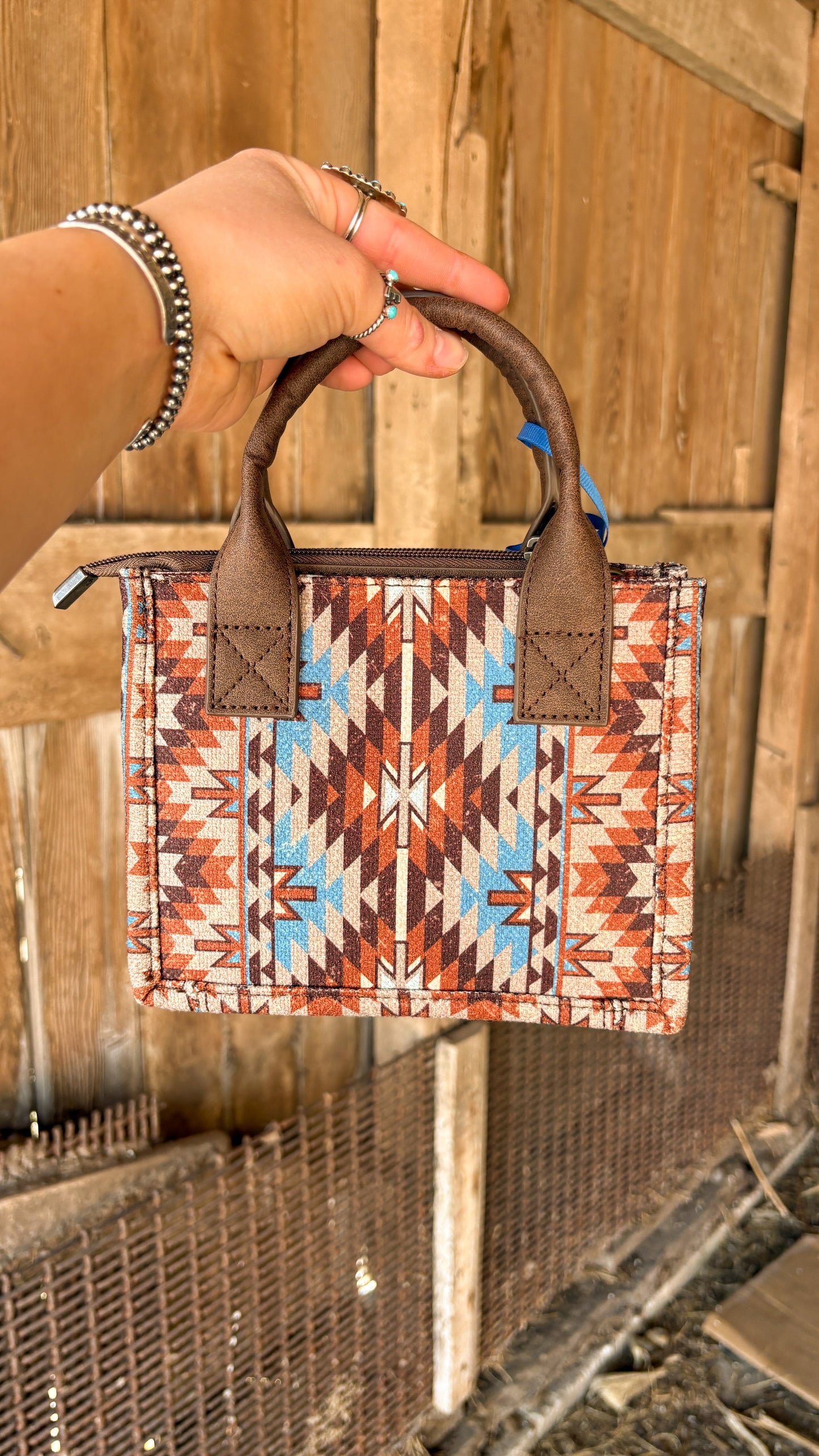 WRANGLER MINI PURSE - COFFEE